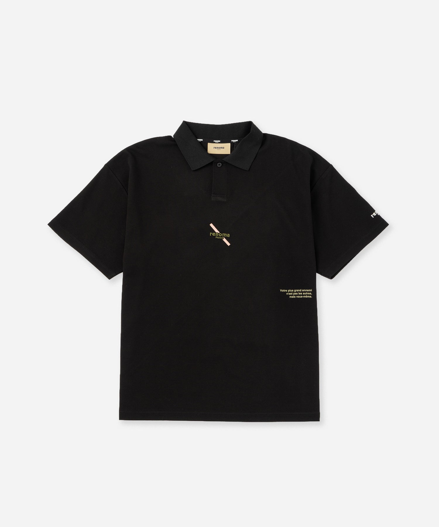 R×ST MENS BACK PRINT POLO SS – renoma golf