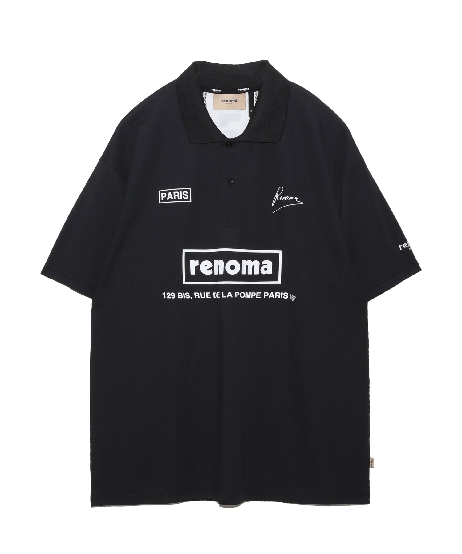 BACK SWITCHING POLO SHIRT SS – renoma golf