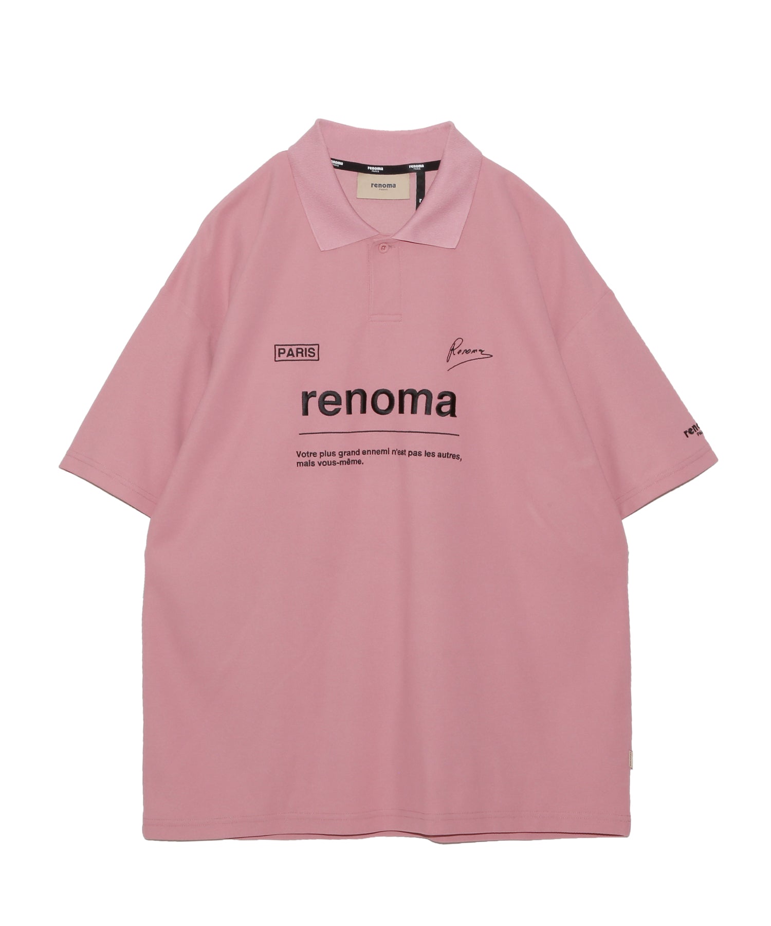 STRIKING LOGO POLO SS – renoma golf