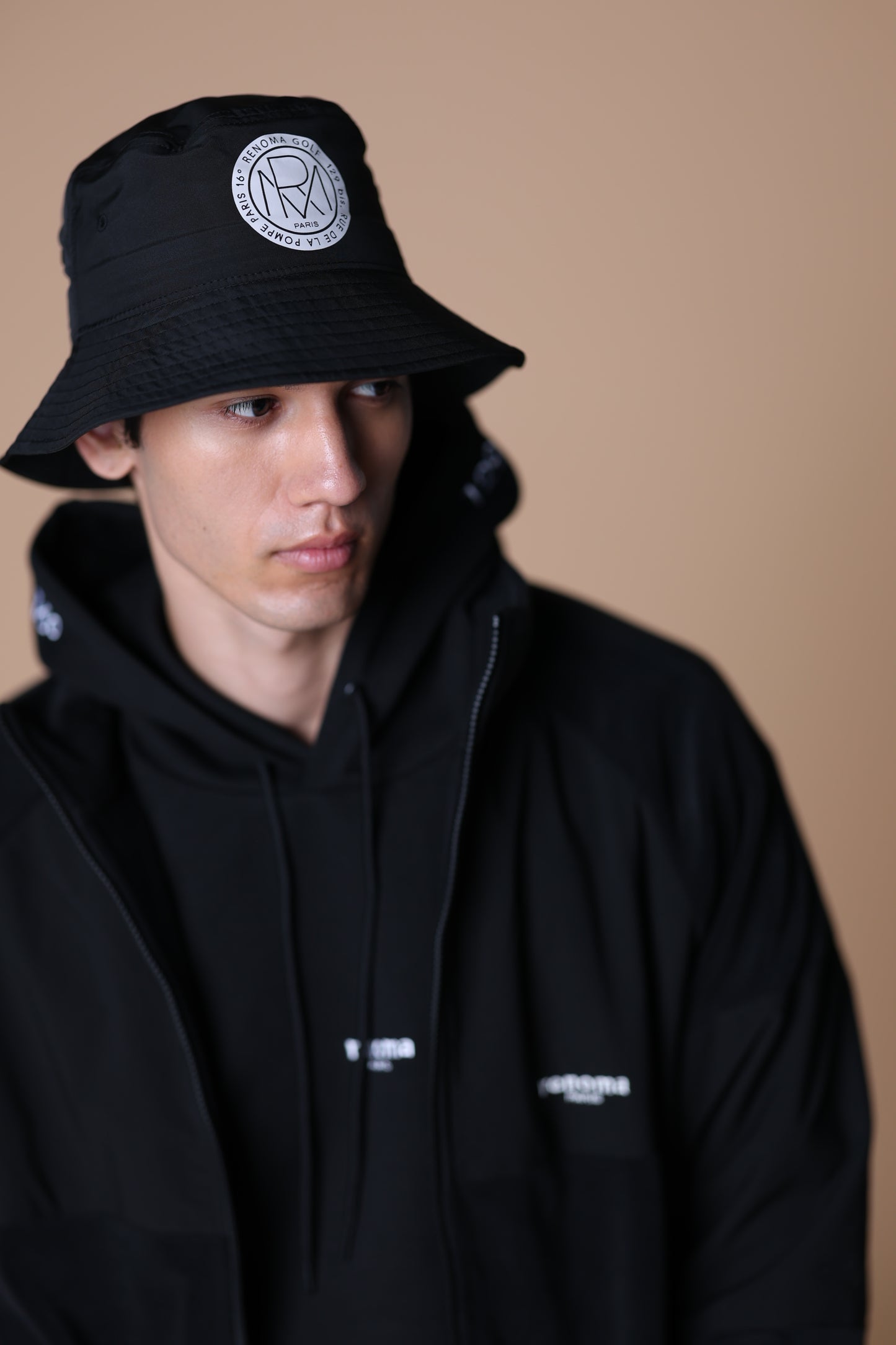 POLYESTER ROUND LOGO HAT