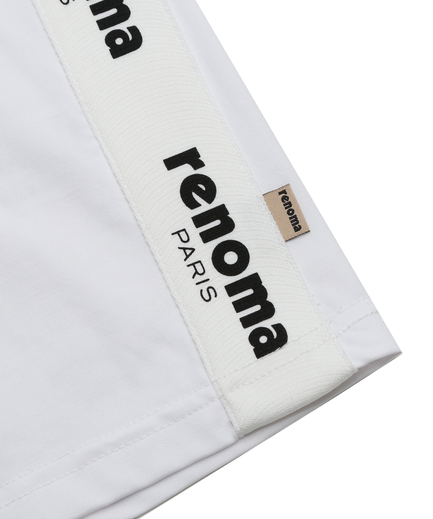 SIDE LINE MOCK NECK T S/S