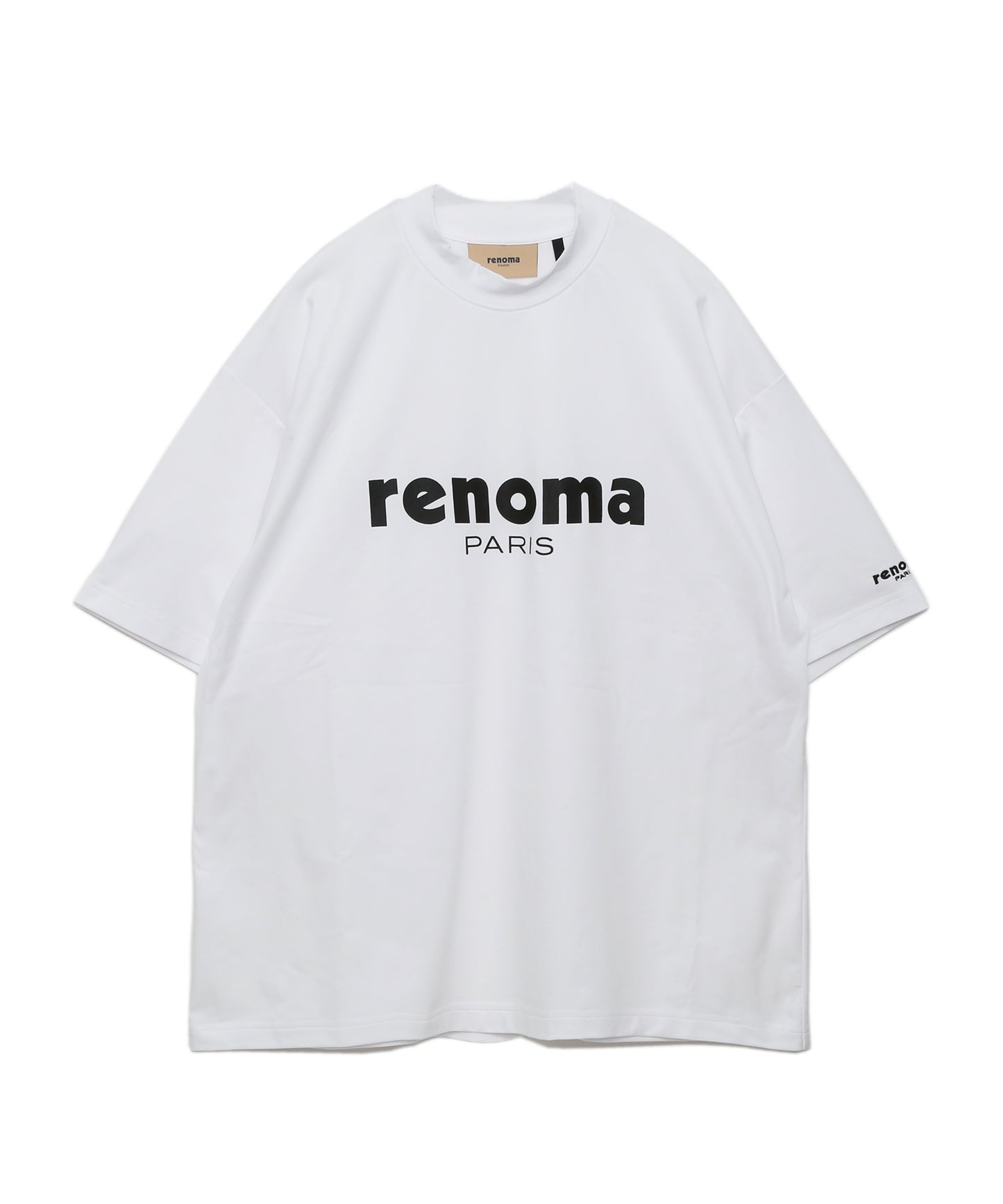 BASIC MOCK NECK T-SHIRT SS