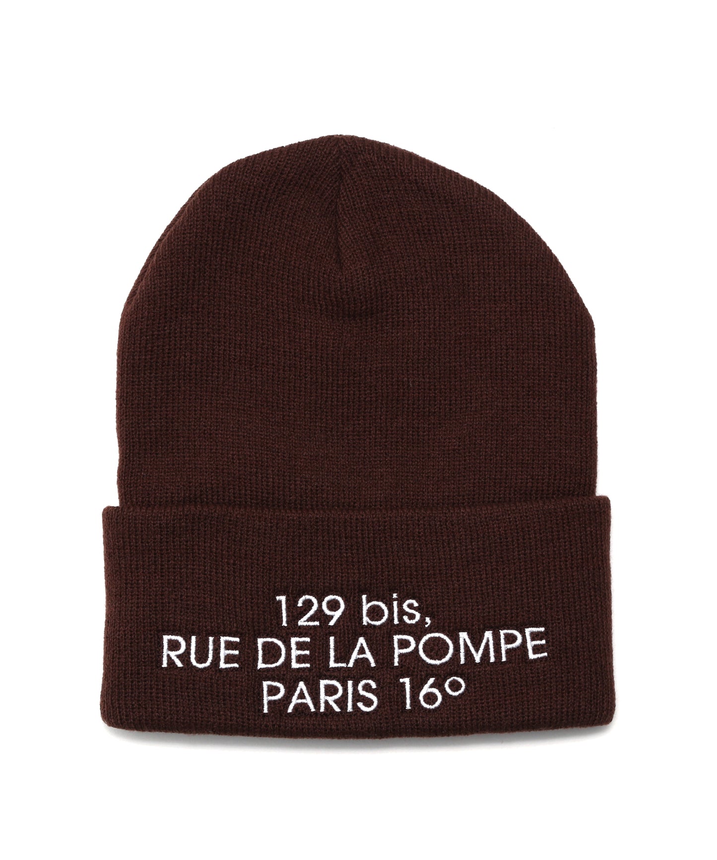 ADDRESS LOGO CUFF KNIT