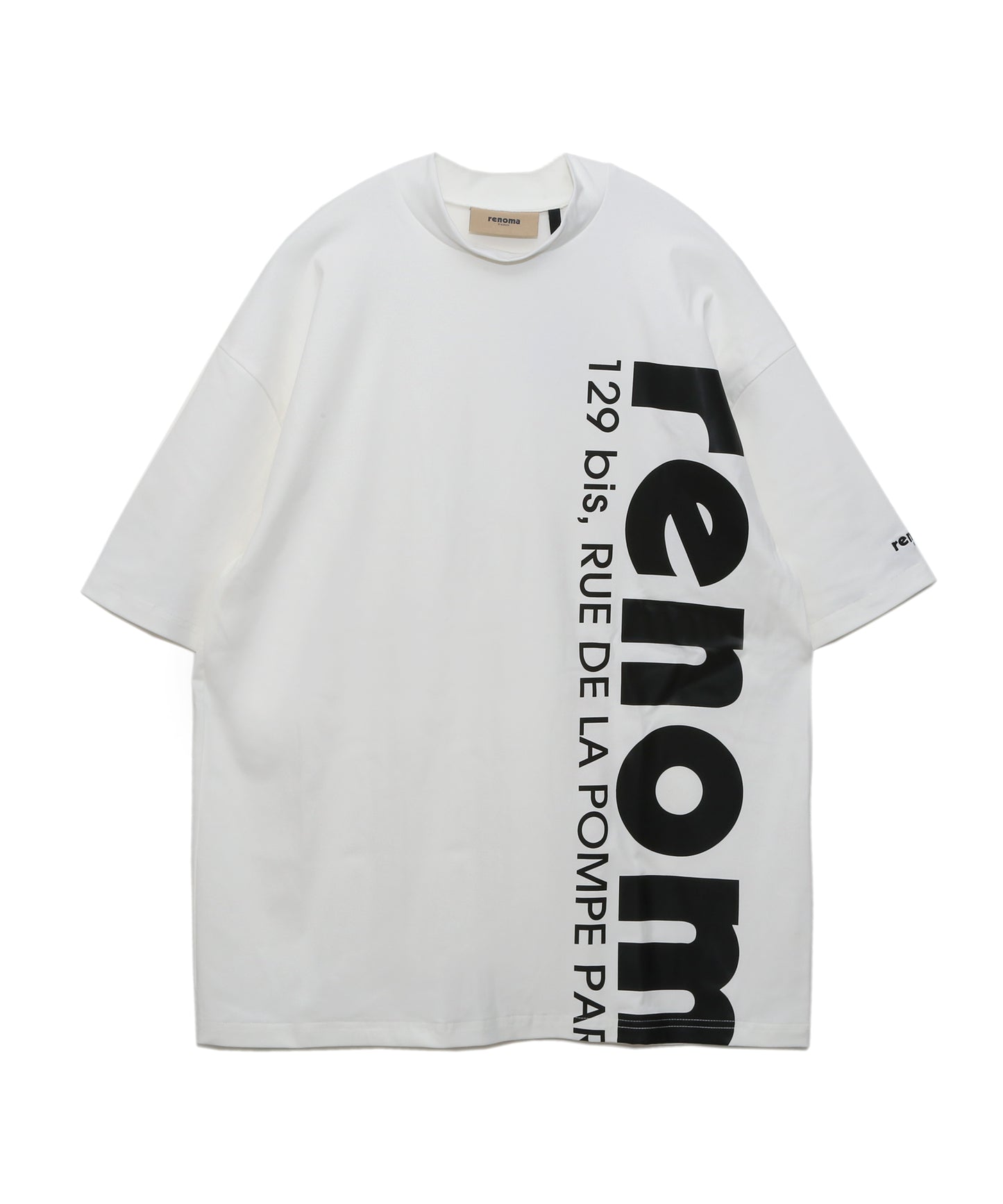 SETUP BIG LOGO MOCK NECK