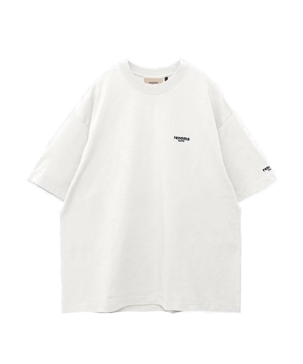 LOGO MOCK NECK T-SHIRT