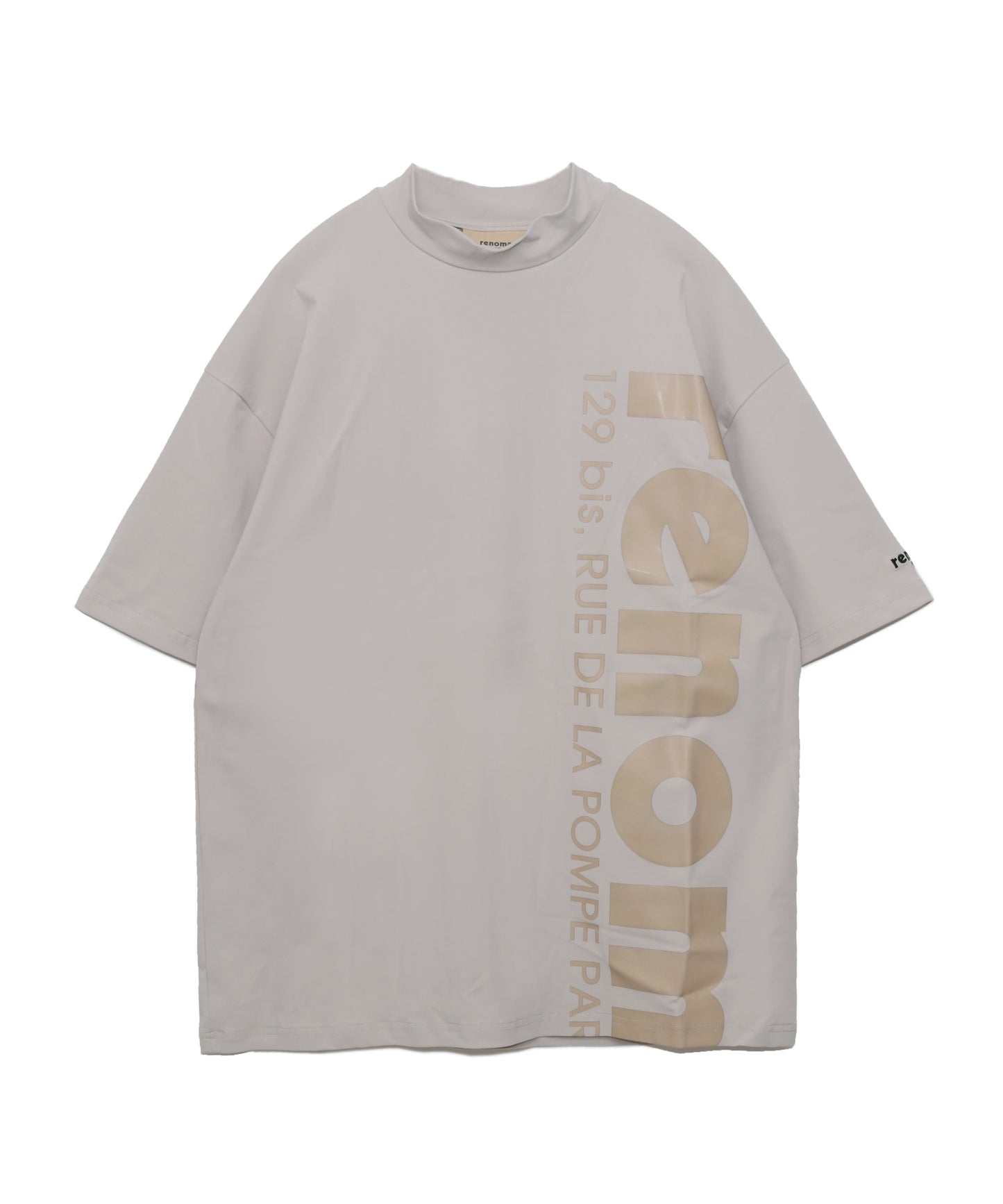 SETUP BIG LOGO MOCK NECK