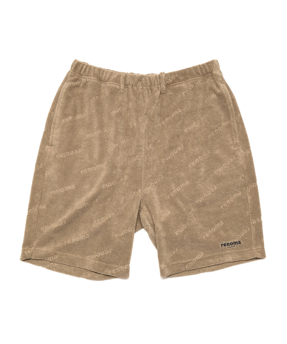 PILE JACQUARD SHORT PANTS