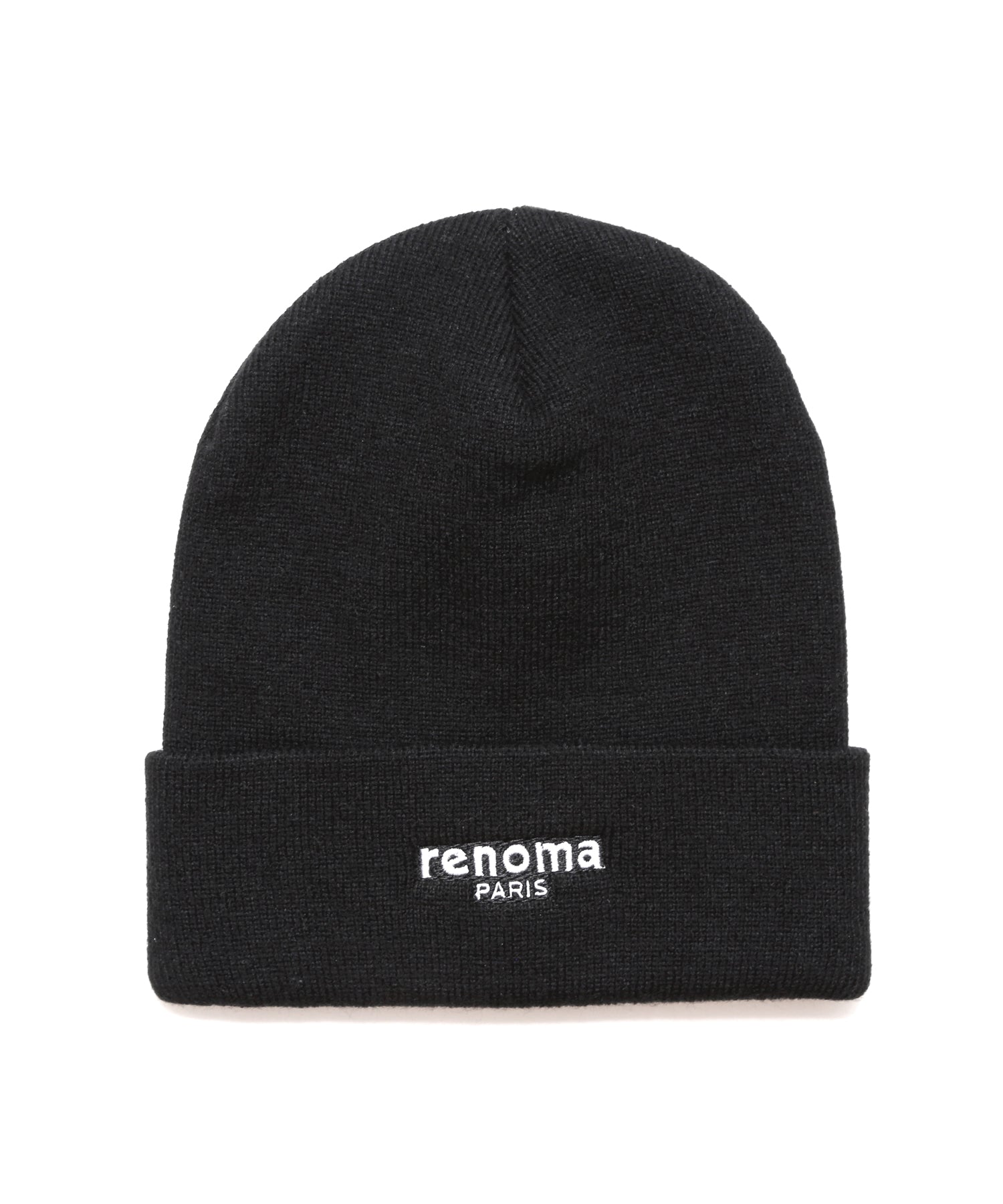 BRAND LOGO CUFF KNIT CAP – renoma golf