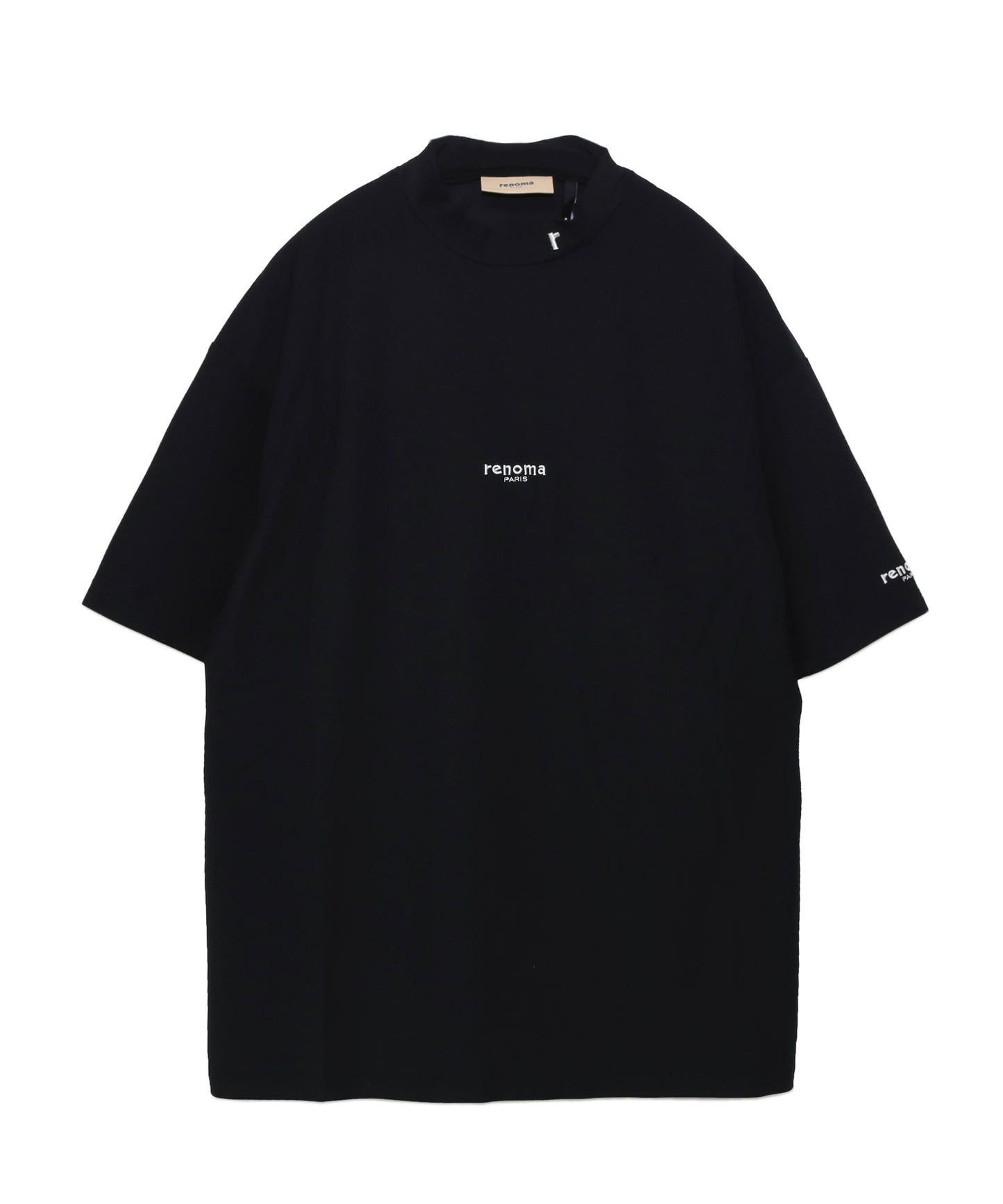MOCK NECK PULLOVER SS