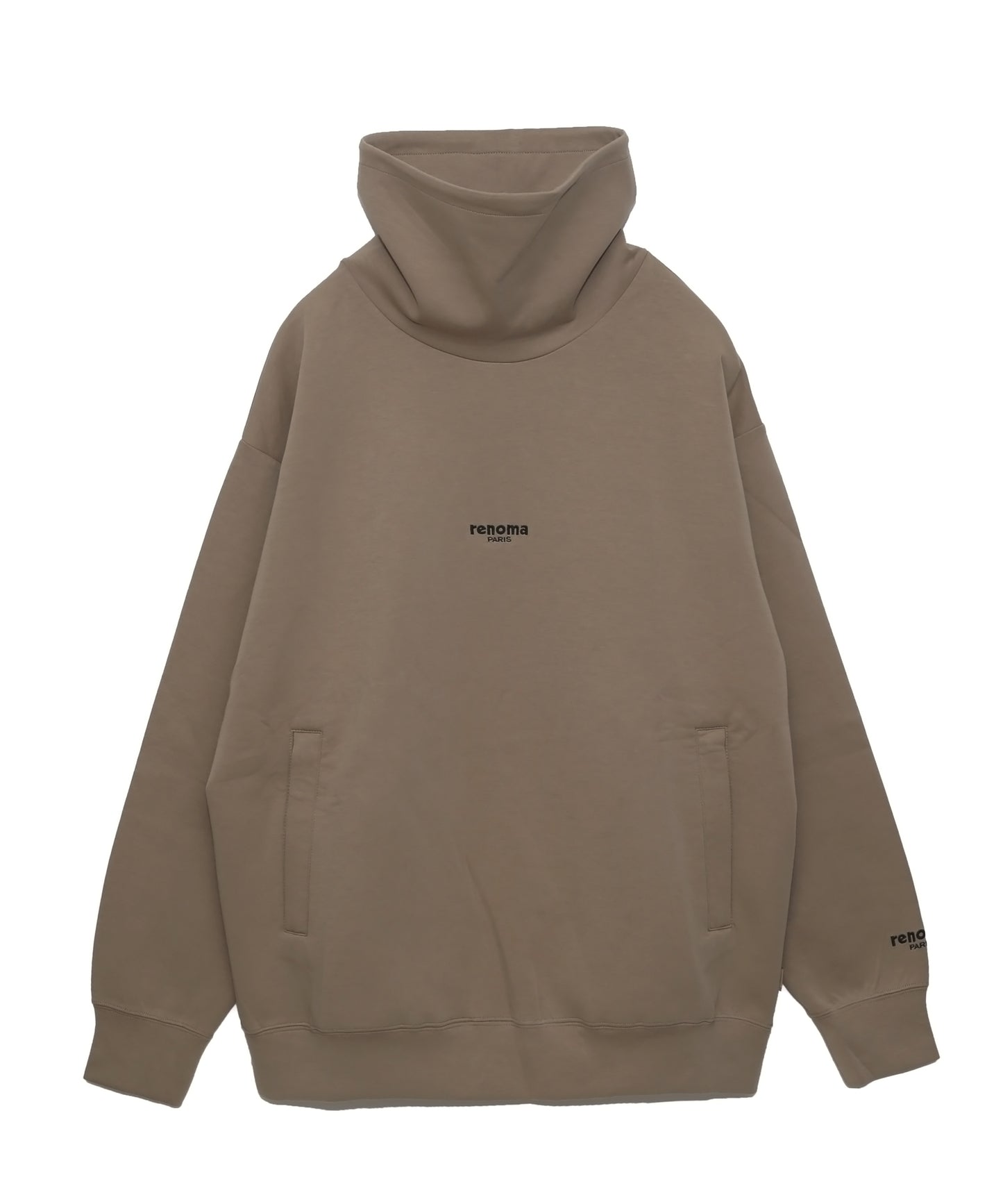 BASIC NECK WARM SWEATSHIRT