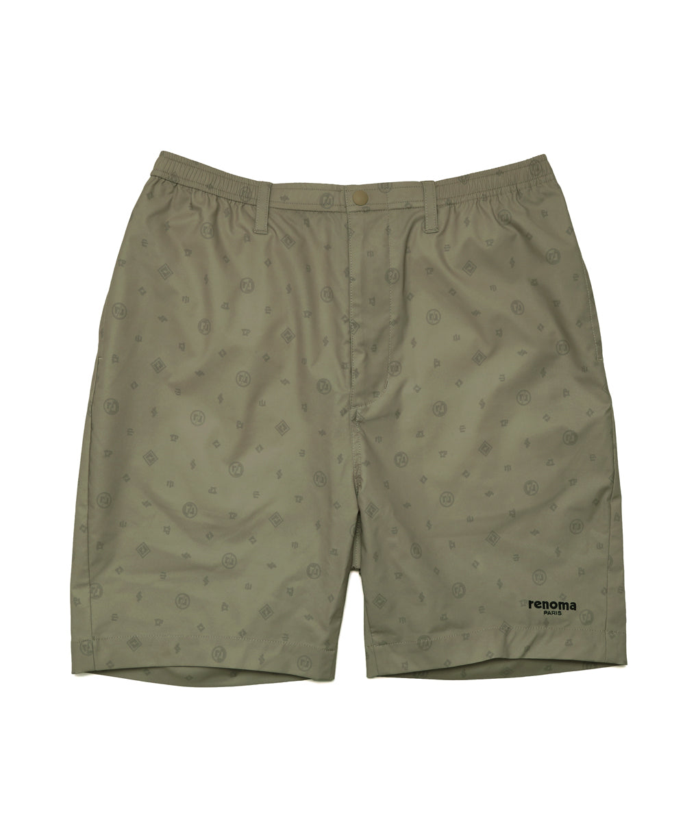PRINT STRETCH SHORT PANTS