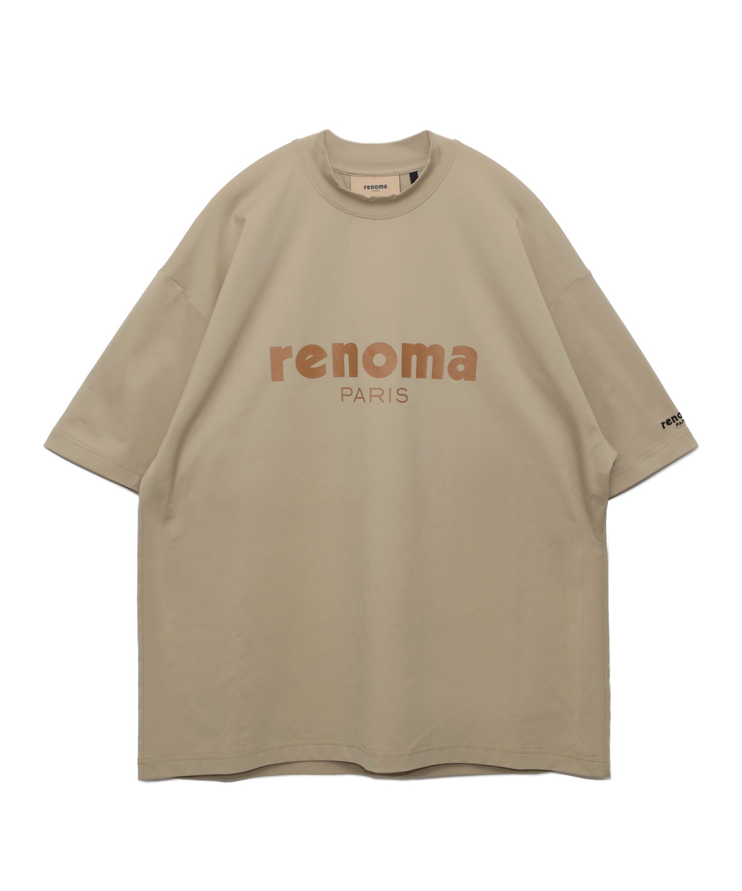 BASIC MOCK NECK T-SHIRT SS