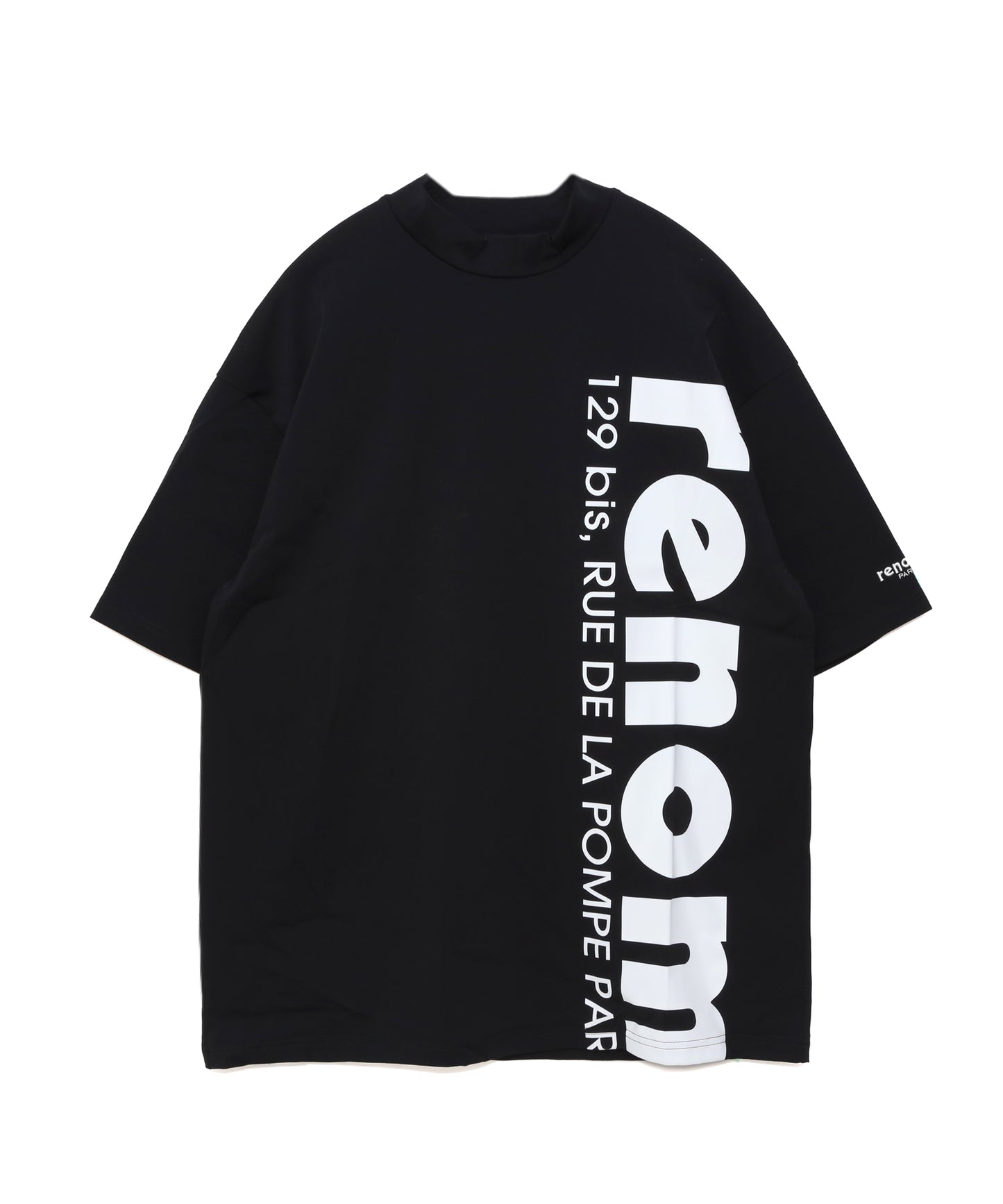 SETUP BIG LOGO MOCK NECK