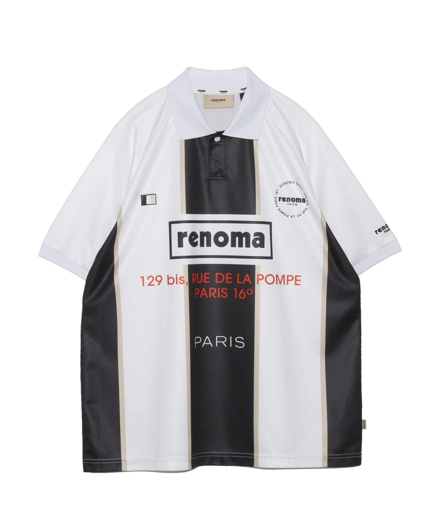 STRIKING LOGO POLO SS – renoma golf