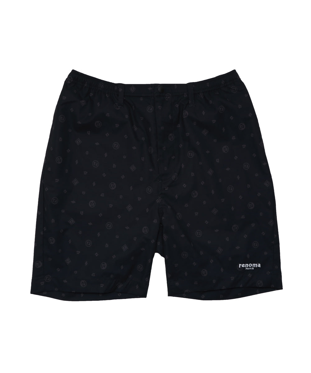 PRINT STRETCH SHORT PANTS