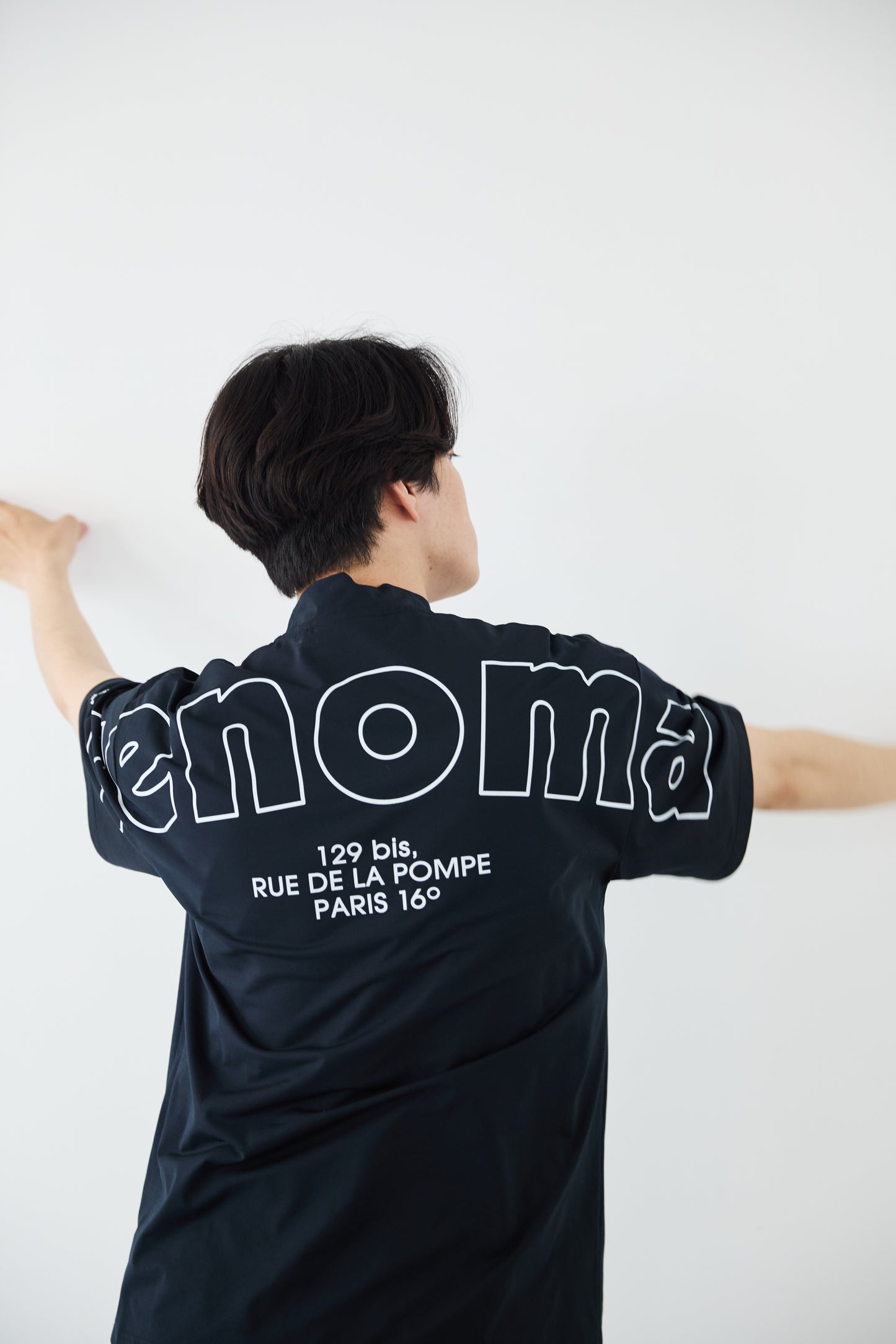 BIG LOGO MOCK NECK S/S