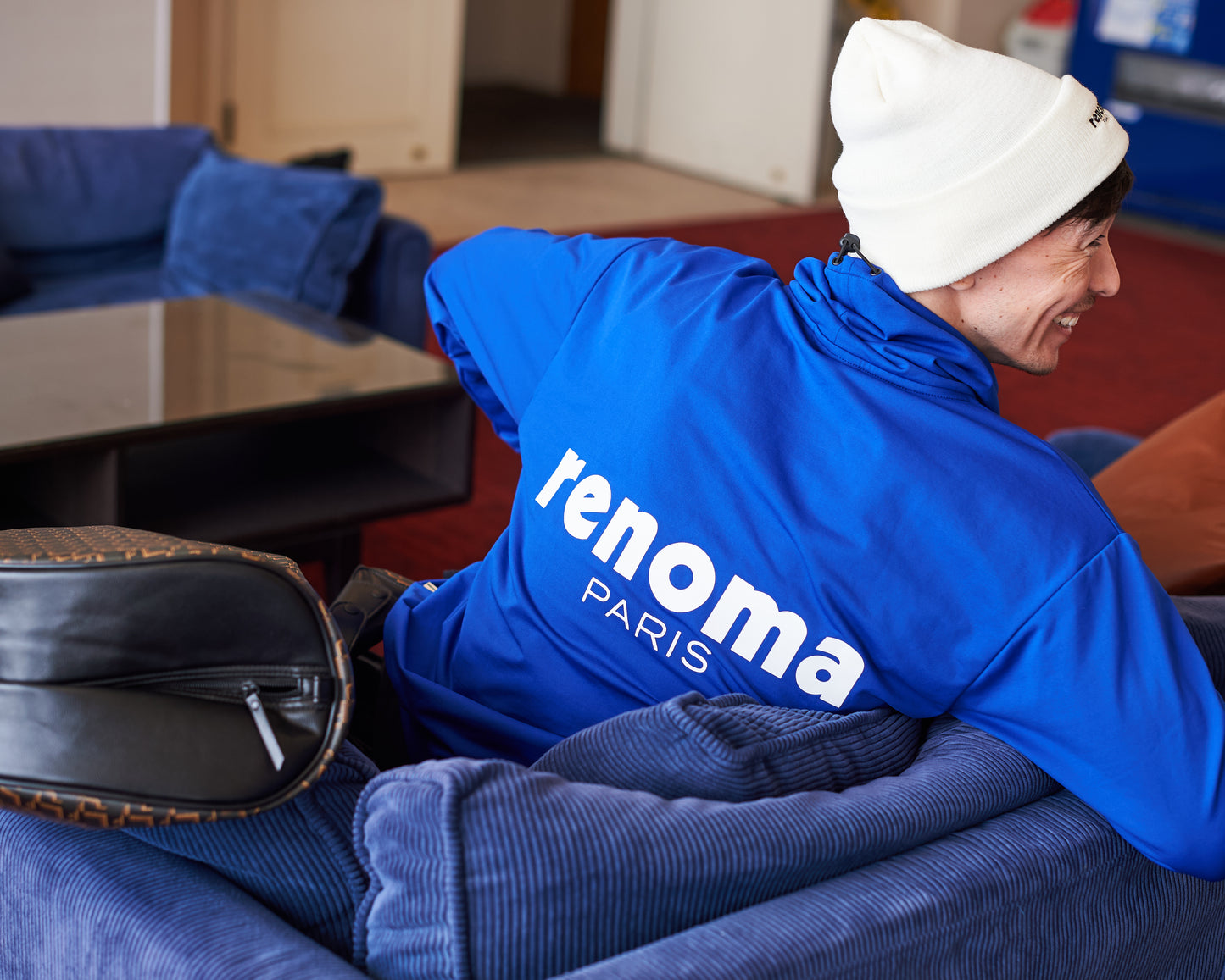 【RESTOCK】LOGO EMBROIDERY CUFF KNIT