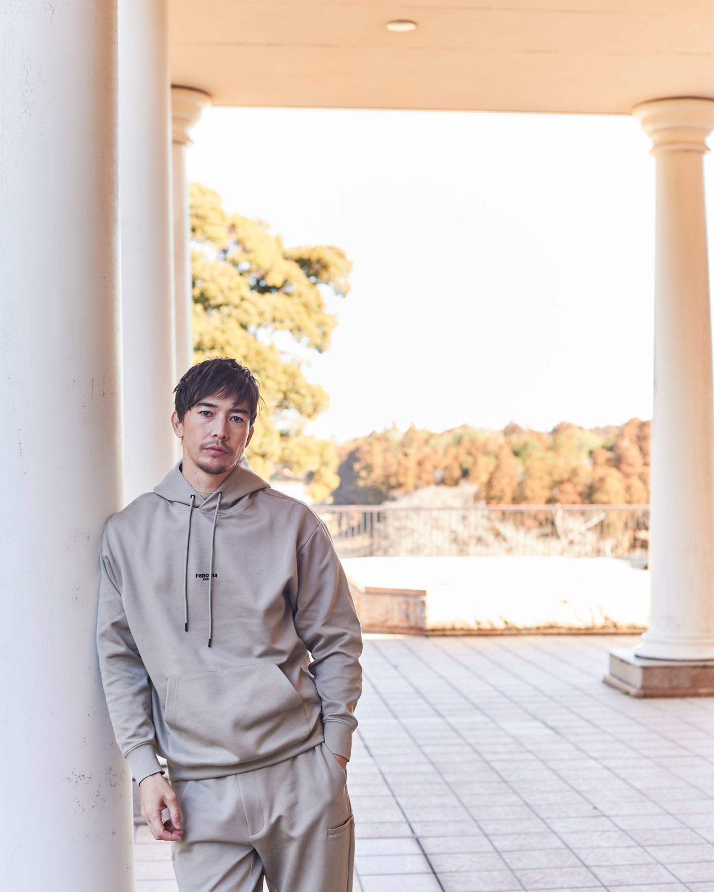 CVC DOUBLE KNIT SWEAT PANTS