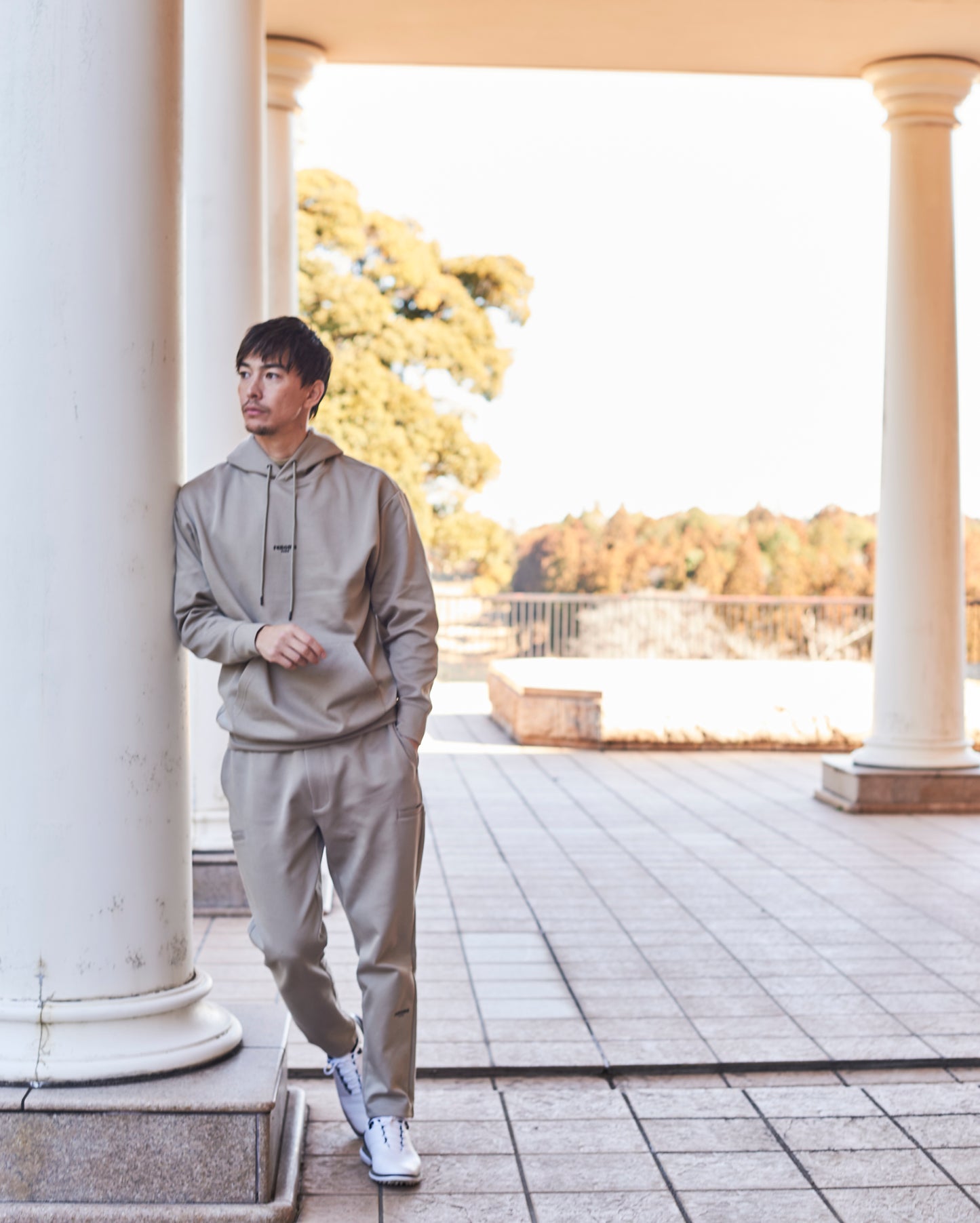 CVC DOUBLE KNIT HOODIE L/S