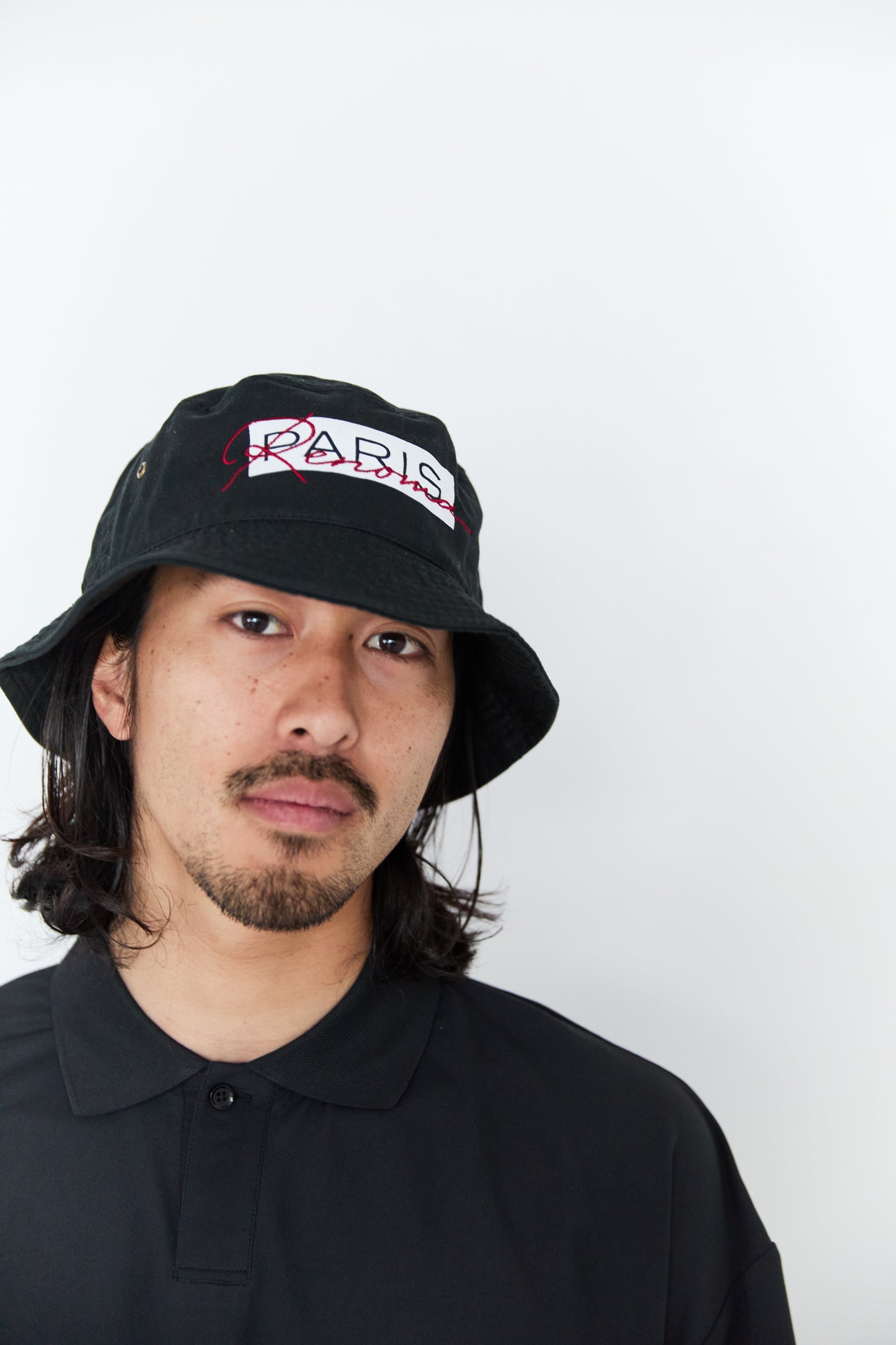 RED EMBROIDERY HAT