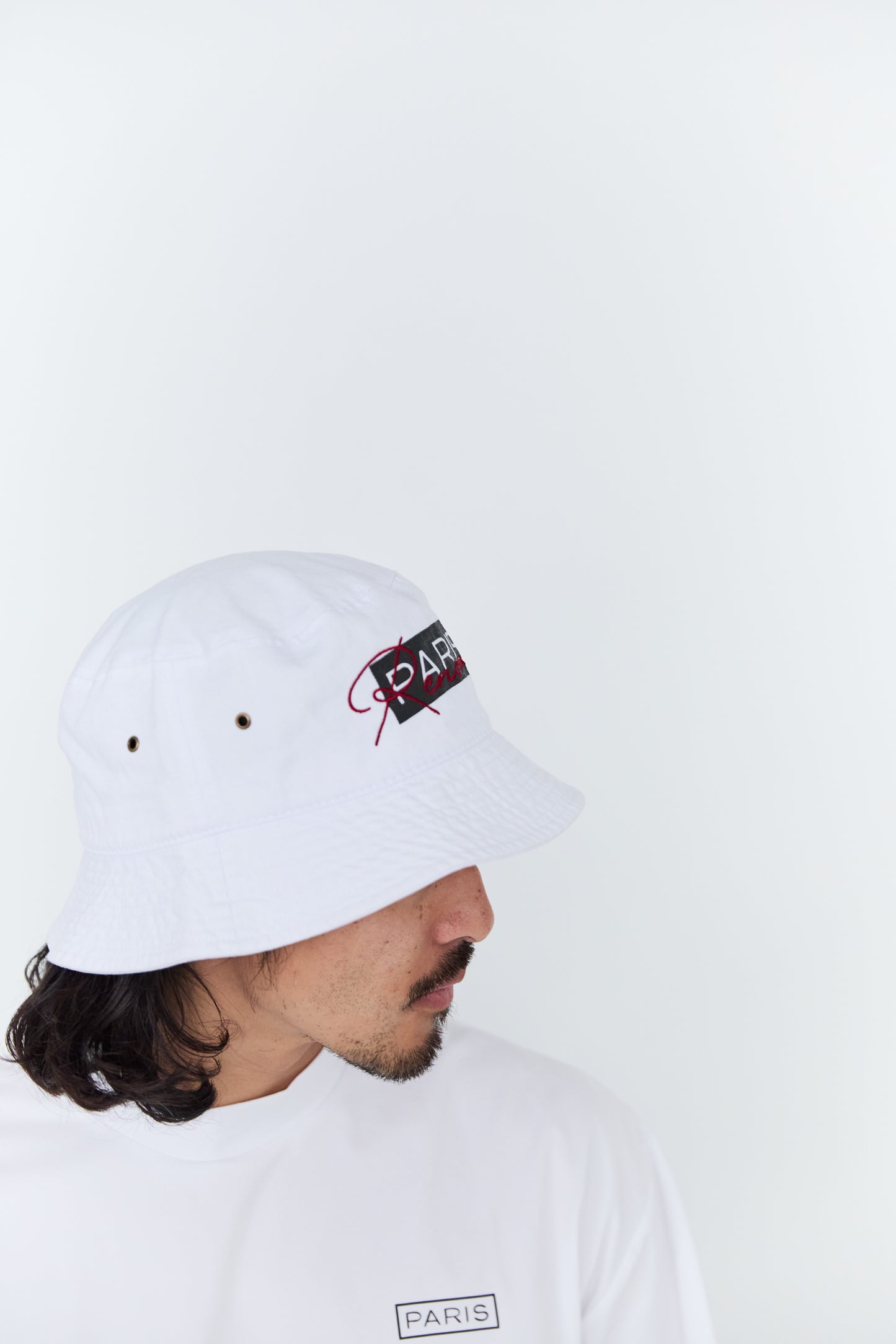 RED EMBROIDERY HAT