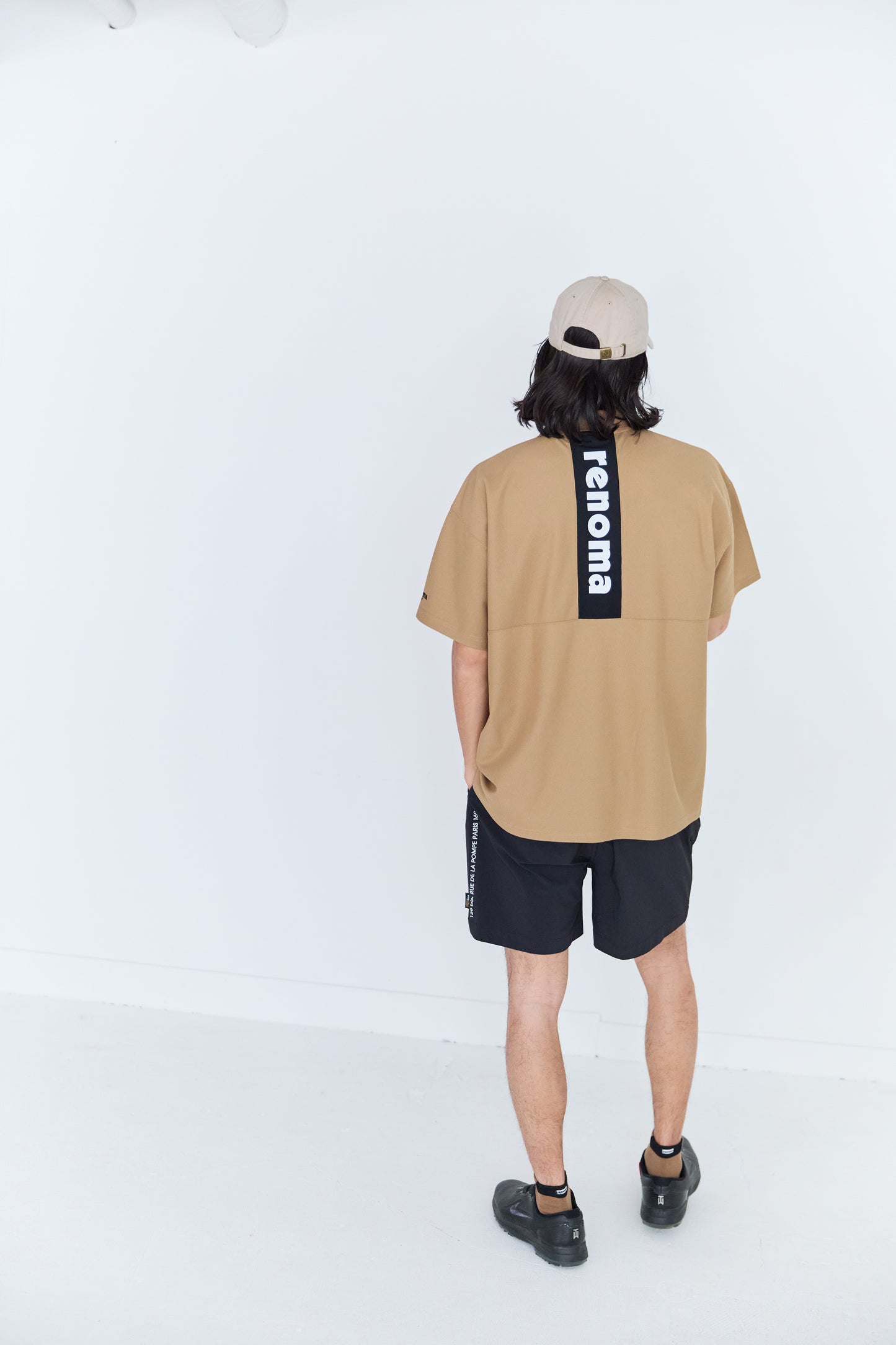 BACK SIDE SWITCHING POLO SHIRTS S/S