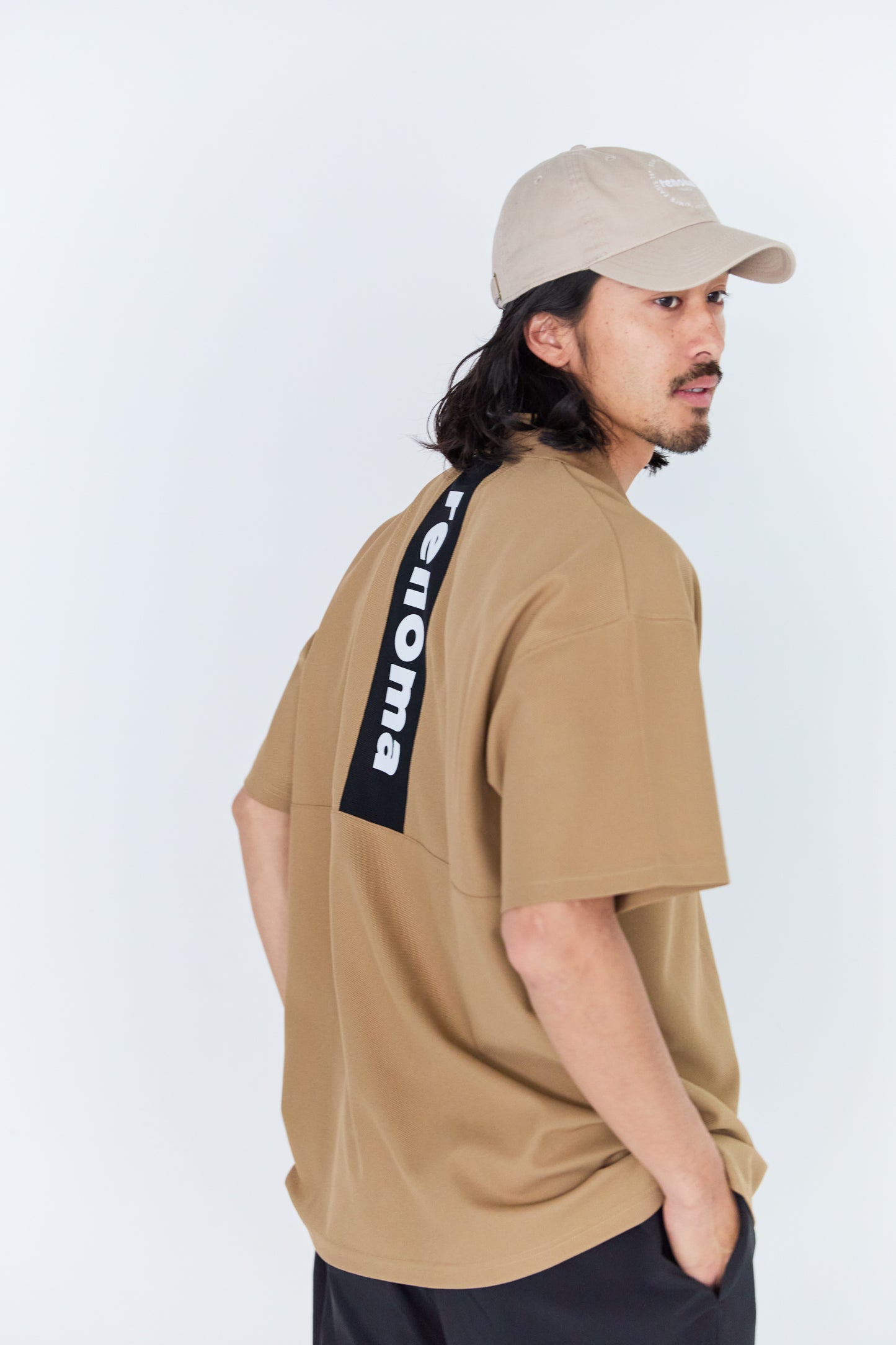 BACK SIDE SWITCHING POLO SHIRTS S/S
