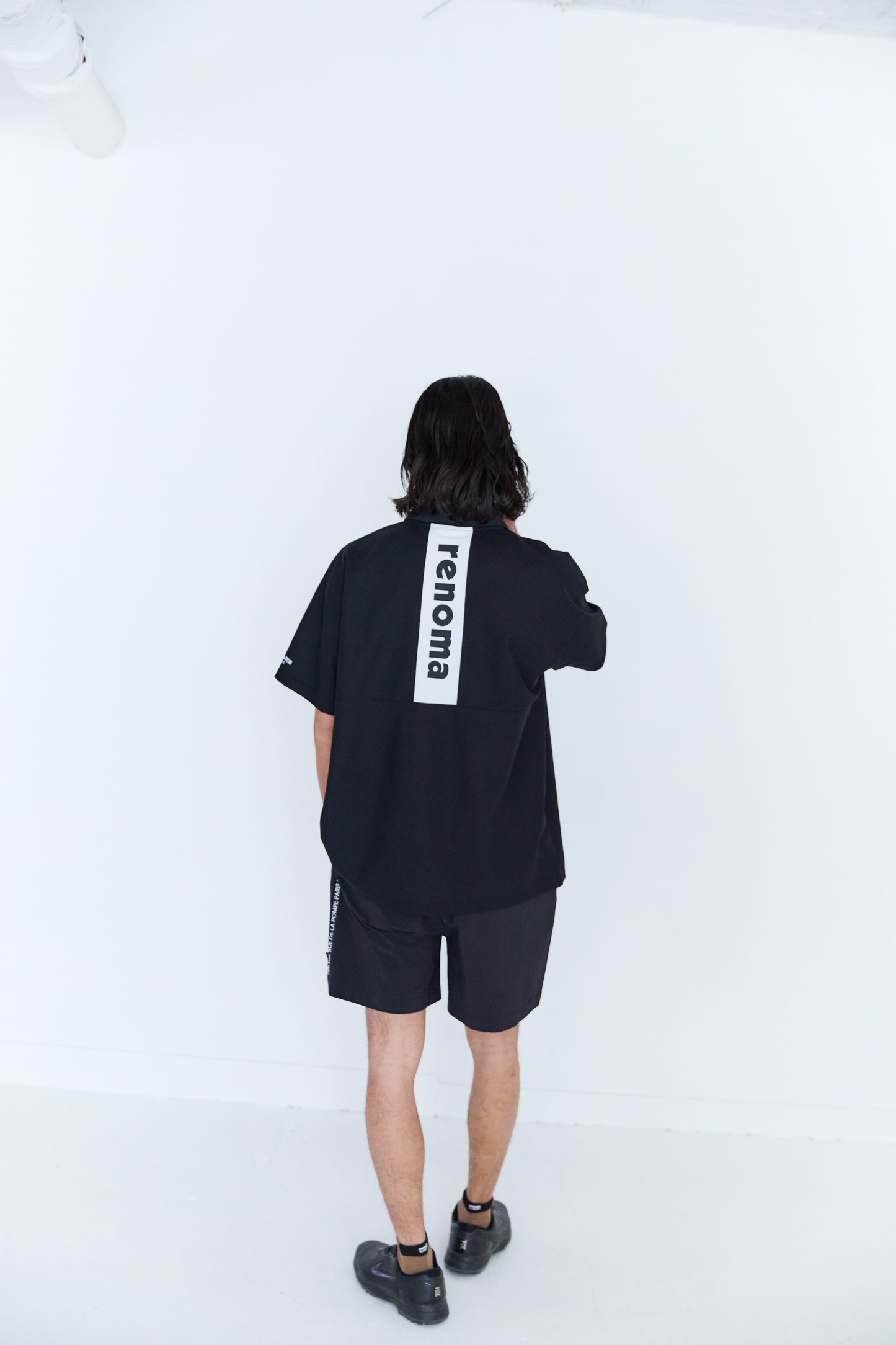 BACK SIDE SWITCHING POLO SHIRTS S/S