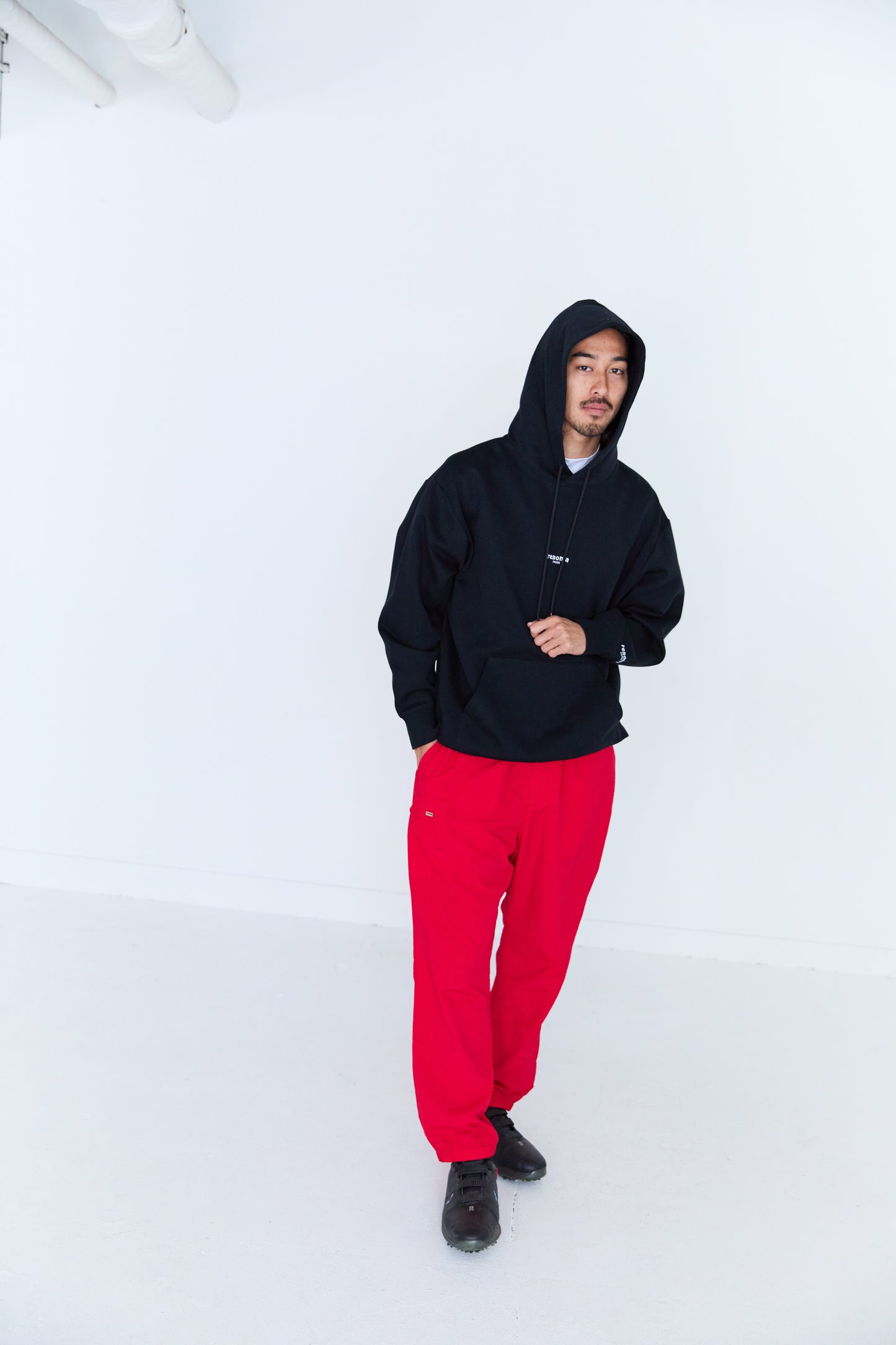 CVC DOUBLE KNIT HOODIE L/S