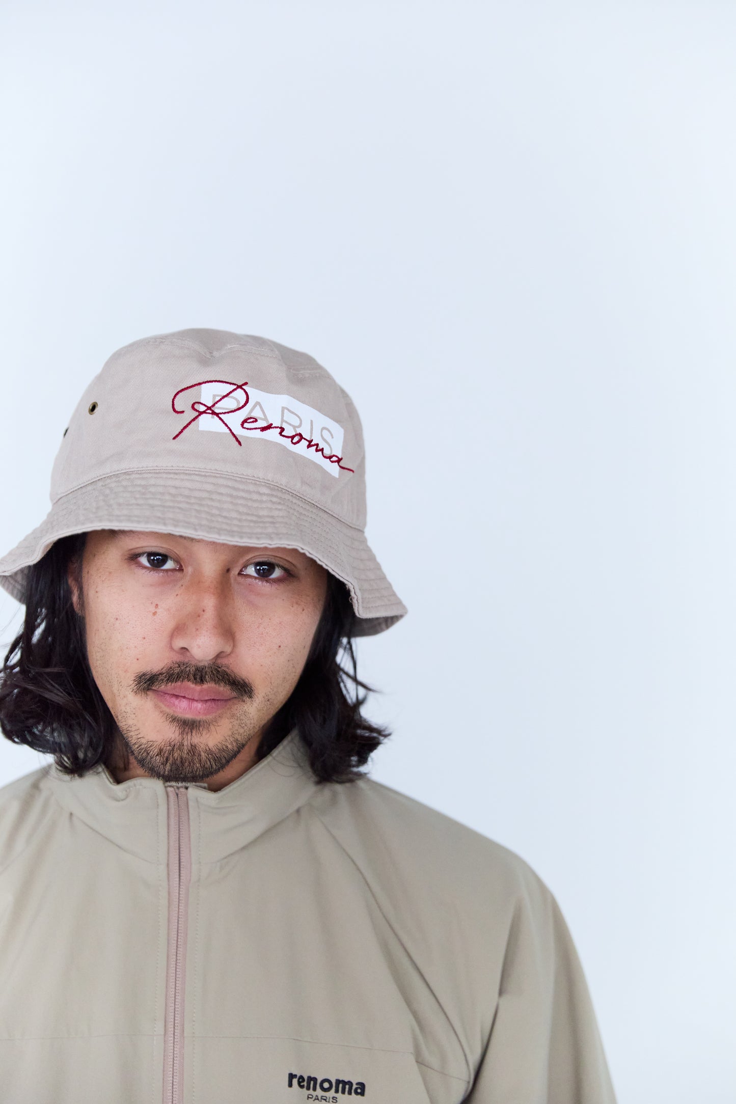 RED EMBROIDERY HAT