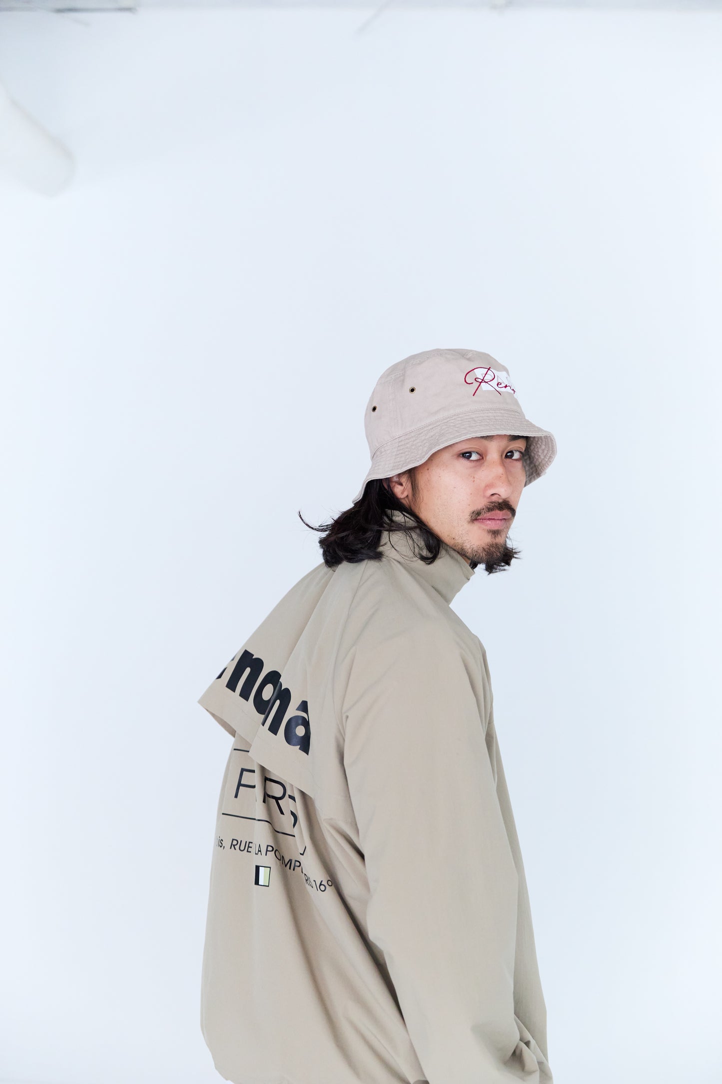 RED EMBROIDERY HAT