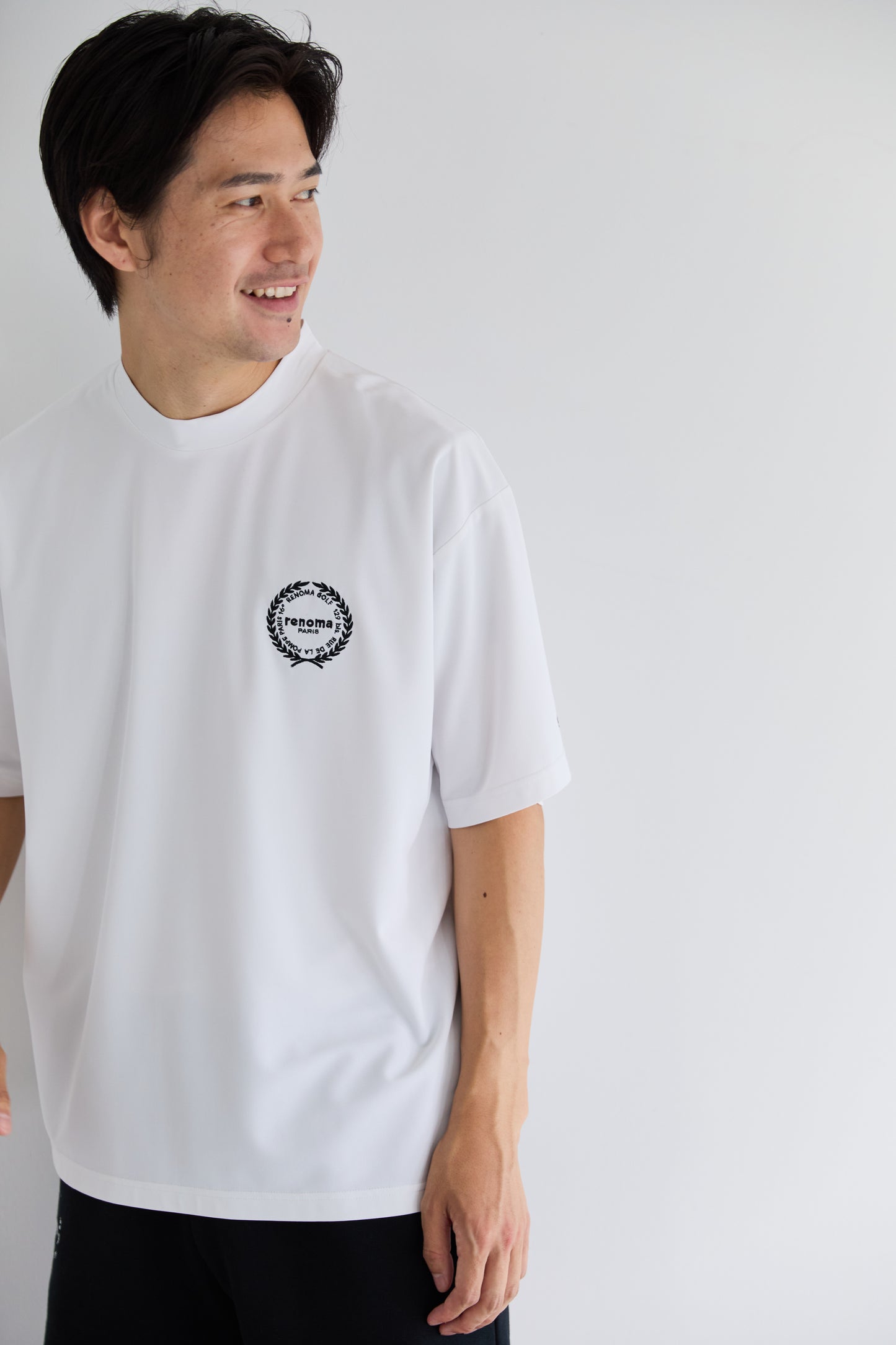 LAUREL LOGO CREW-NECK T SS