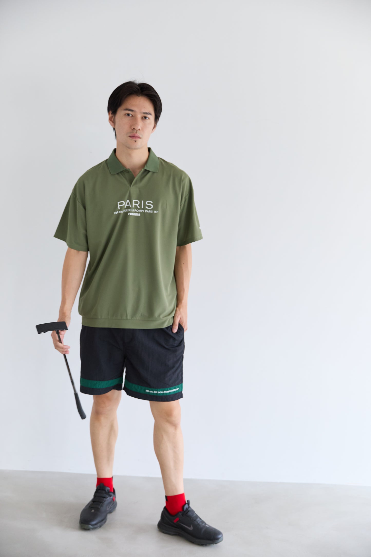 BIG ADDRESS POLO SHIRTS SS