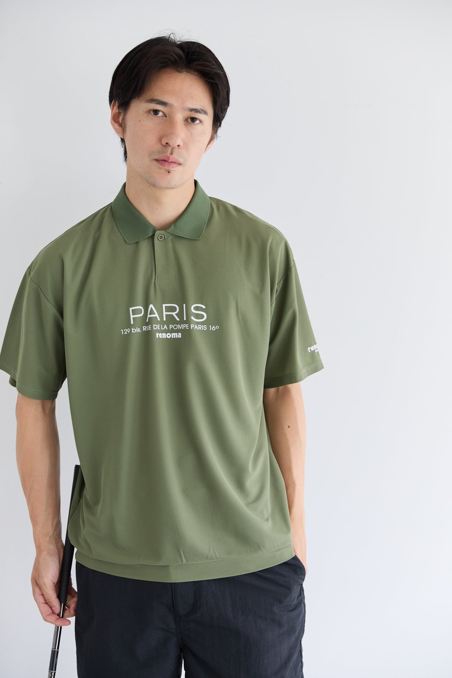 BIG ADDRESS POLO SHIRTS SS