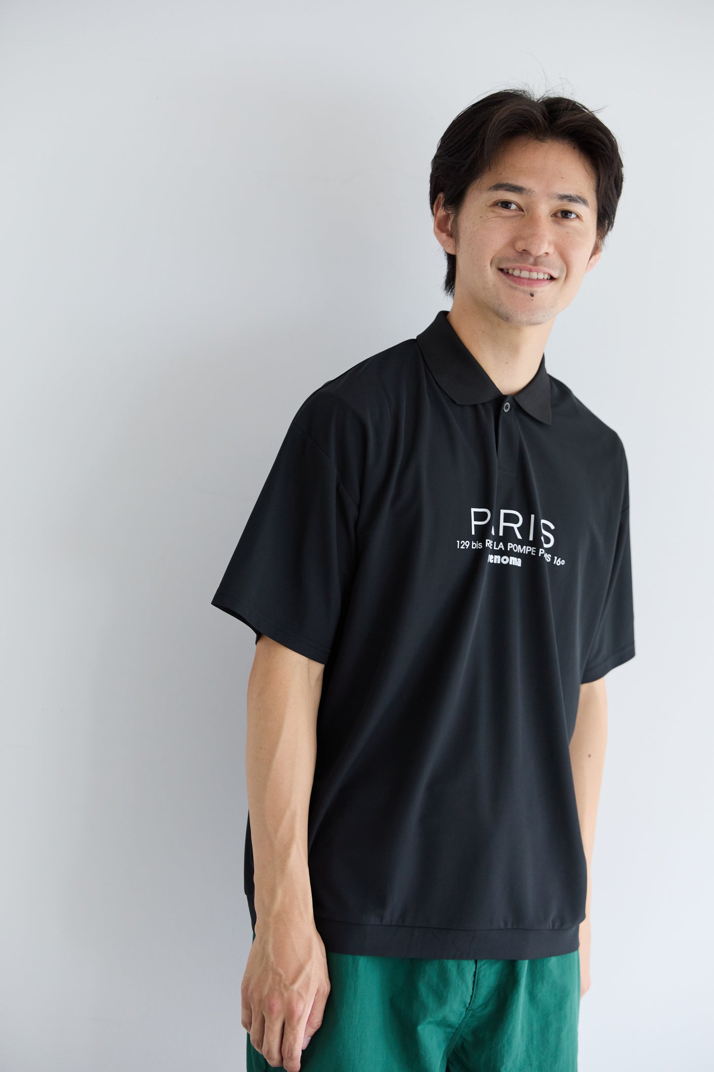 BIG ADDRESS POLO SHIRTS SS