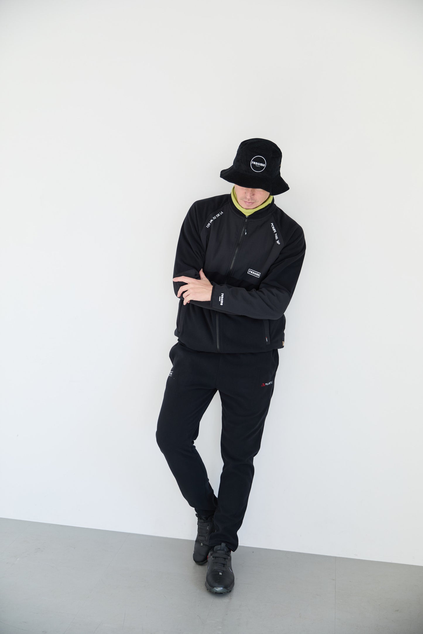 WOVEN SWITCHING FLEECE PT