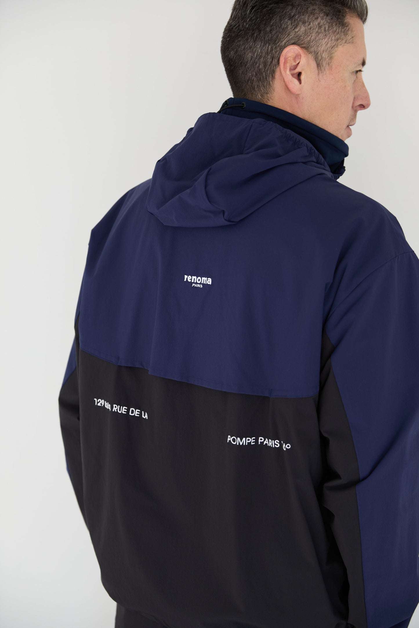 NYLON COLOR SWITCHING HOODIE