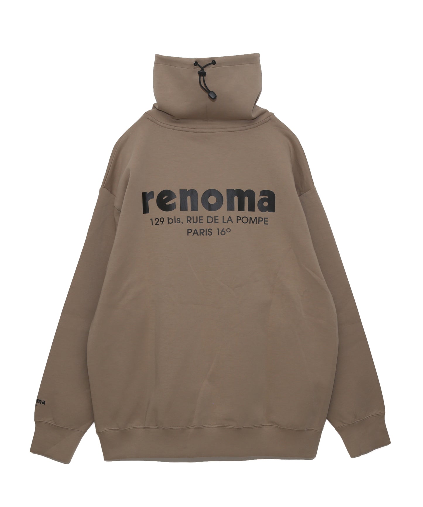 BASIC NECK WARM SWEATSHIRT