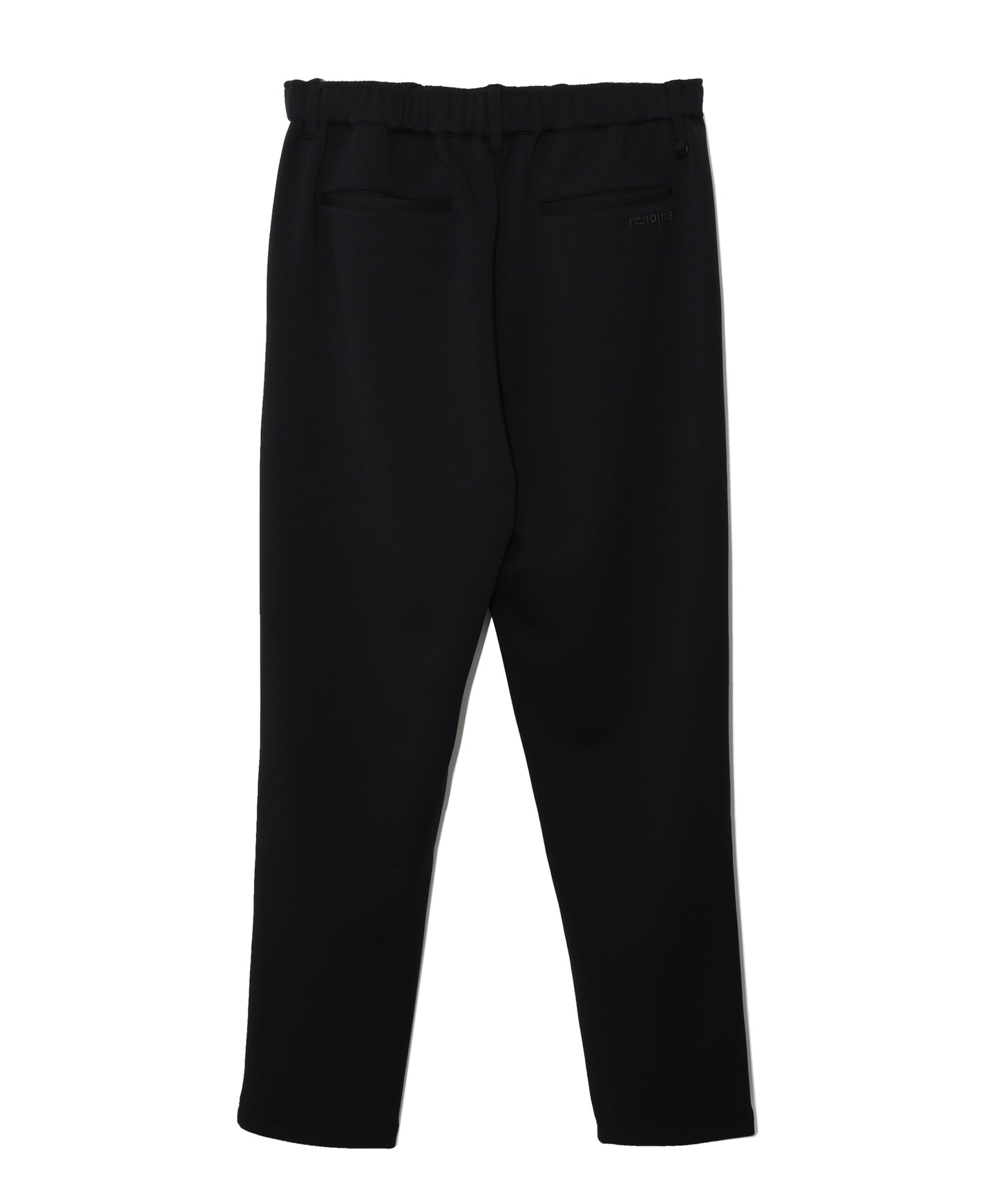 NOIR STRETCH JERSEY STRAIGHT PANTS