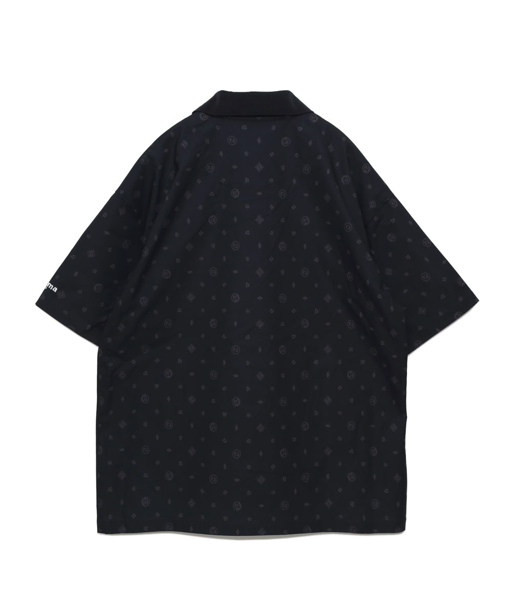 PRINT STRETCH POLO SHIRT