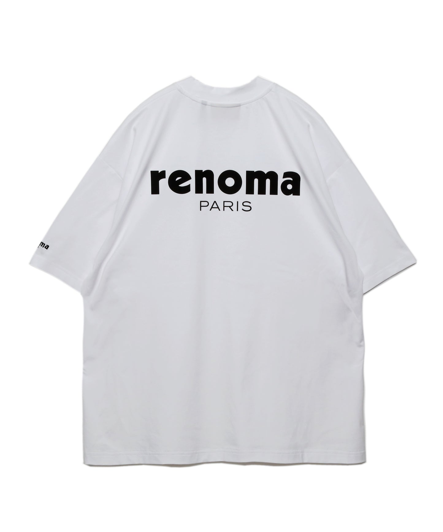 LOGO MOCK NECK T-SHIRT SS