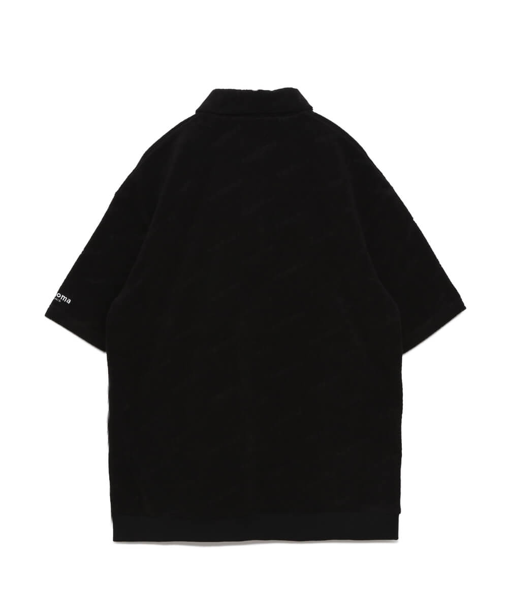 PILE JACQUARD POLO SHIRT