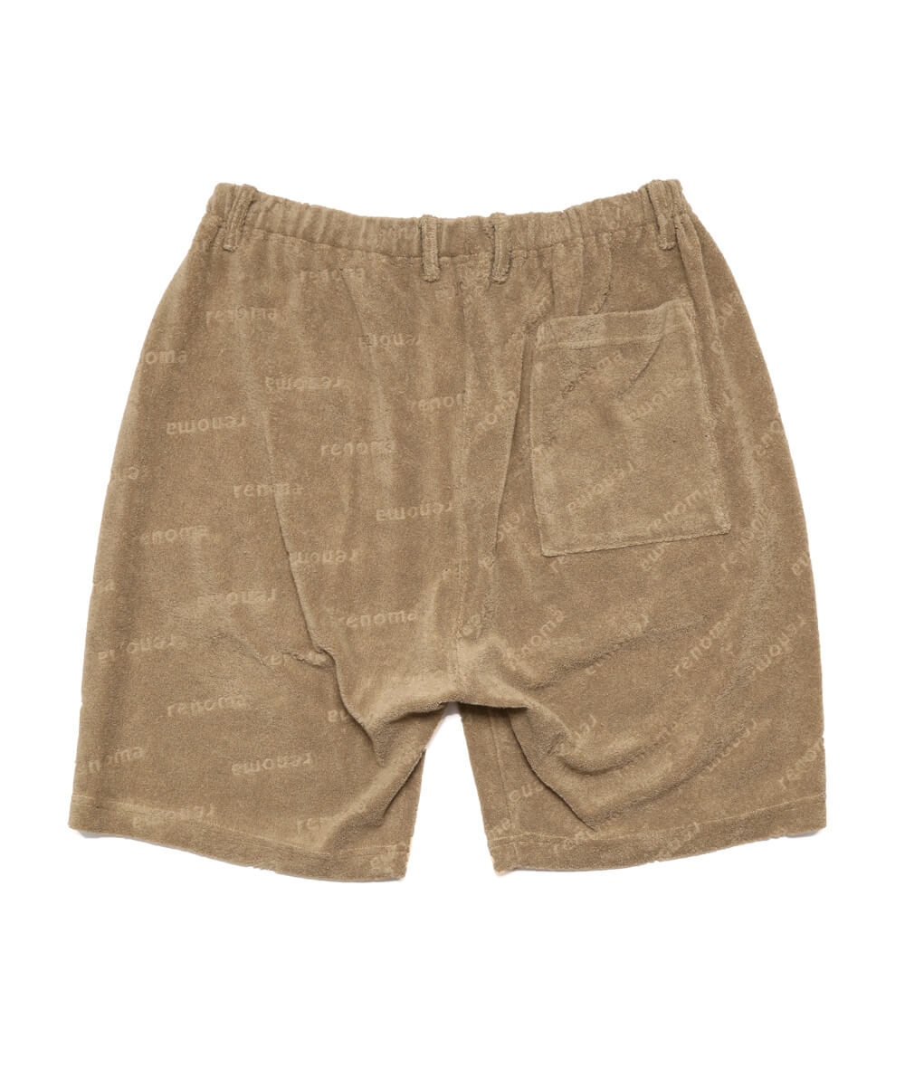 PILE JACQUARD SHORT PANTS