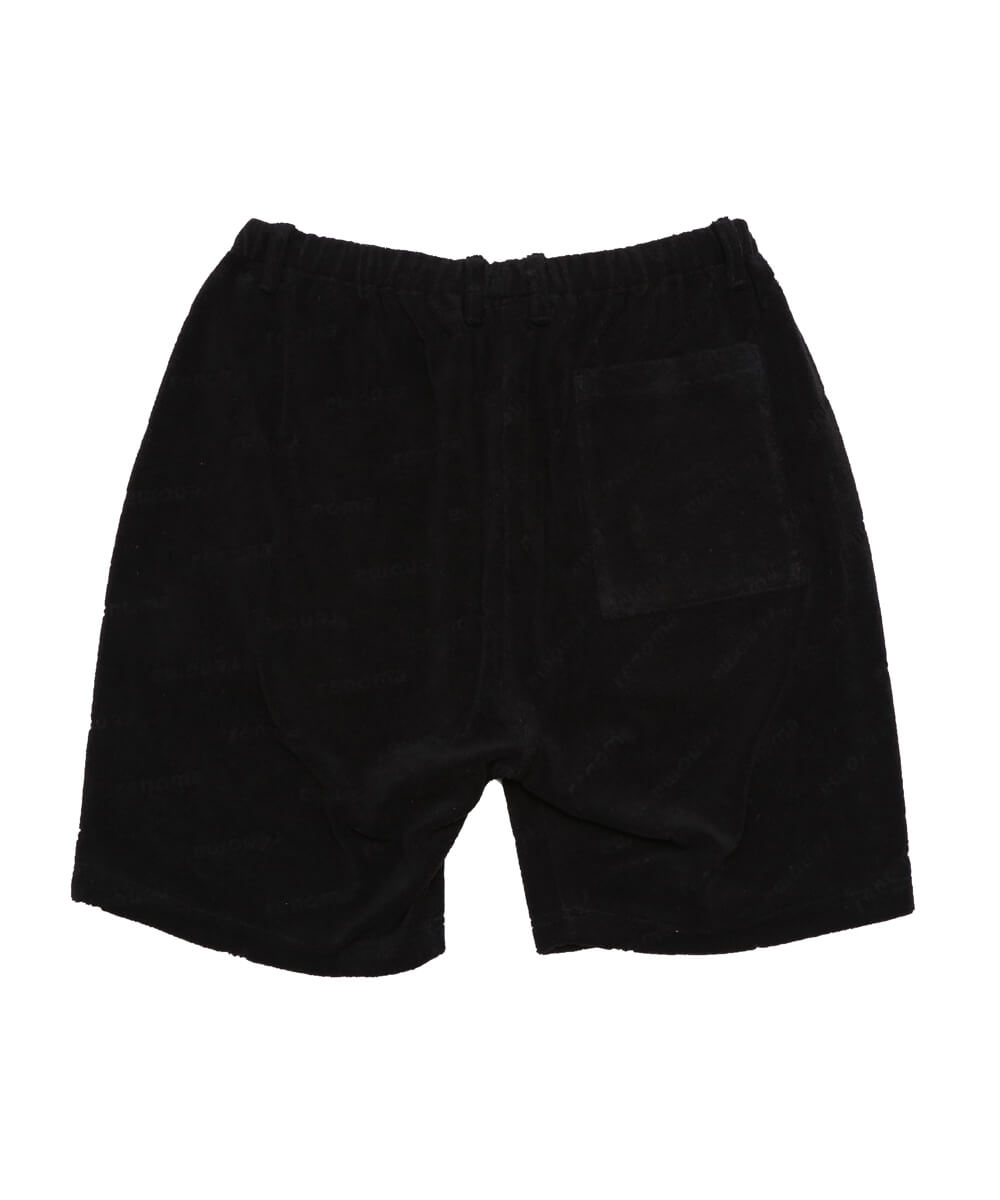 PILE JACQUARD SHORT PANTS