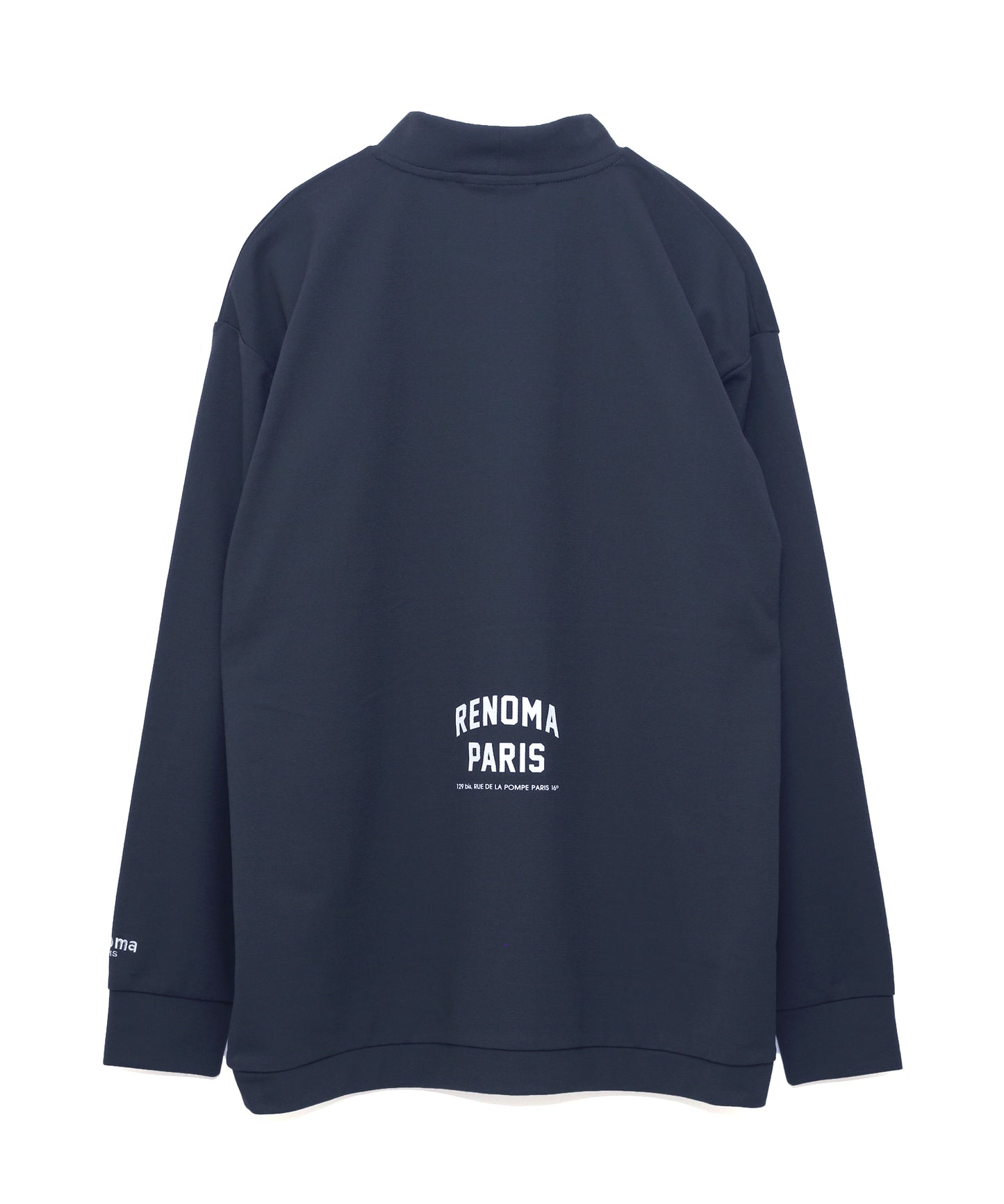 COLLEGE LOGO MOCK NECK T-SHIRTS LS
