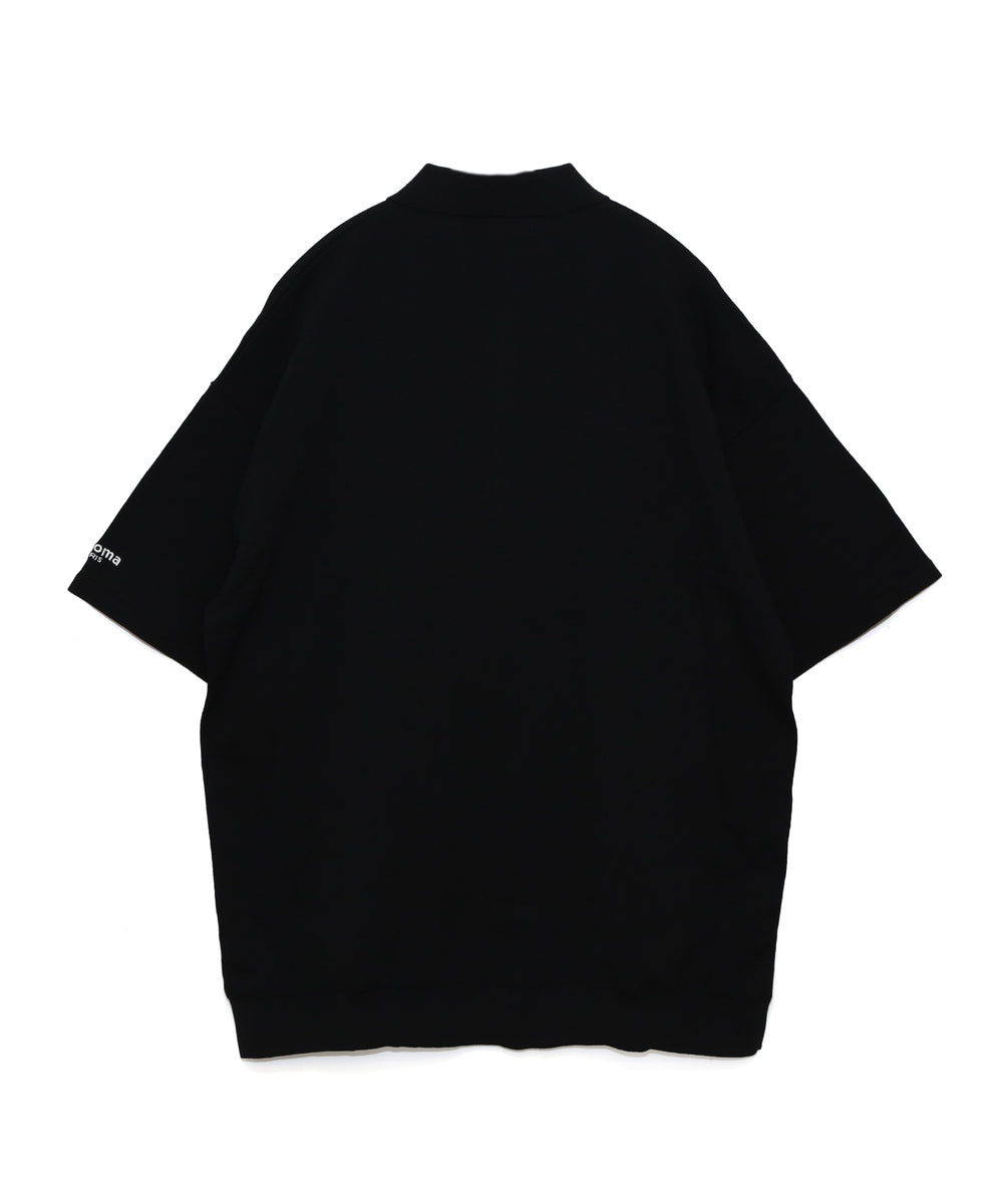 HALFZIP KNIT POLO SHIRT