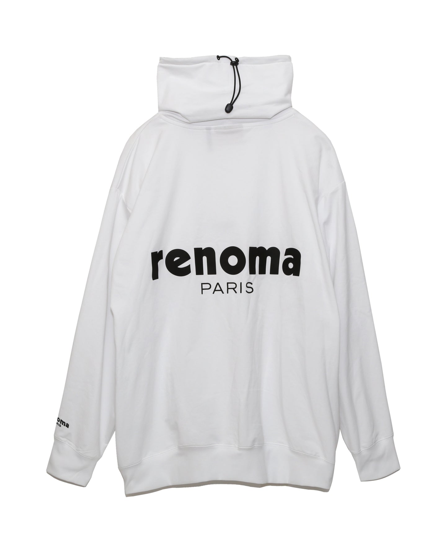 SILICON LOGO HIGH NECK SWEAT L/S