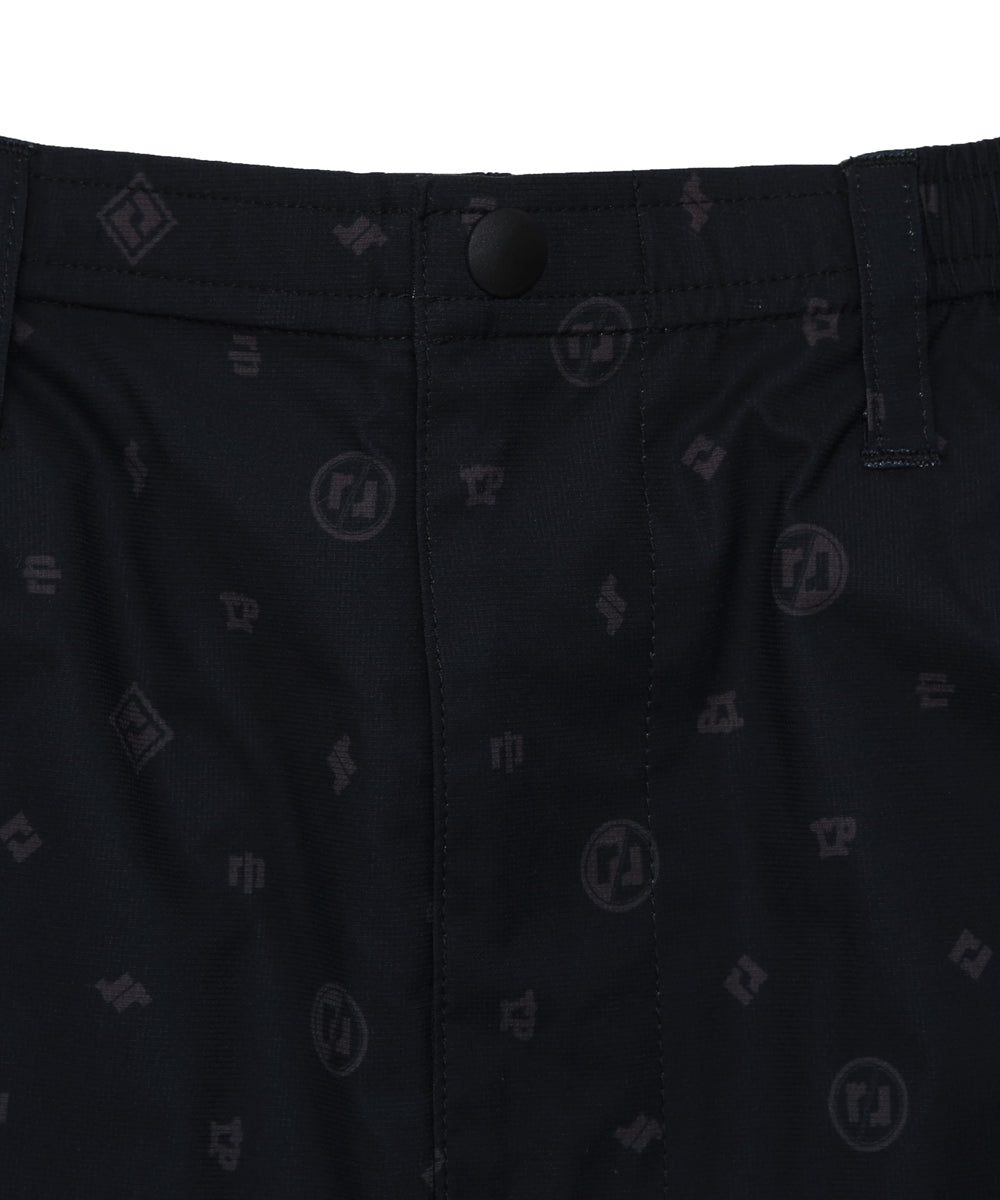 PRINT STRETCH SHORT PANTS