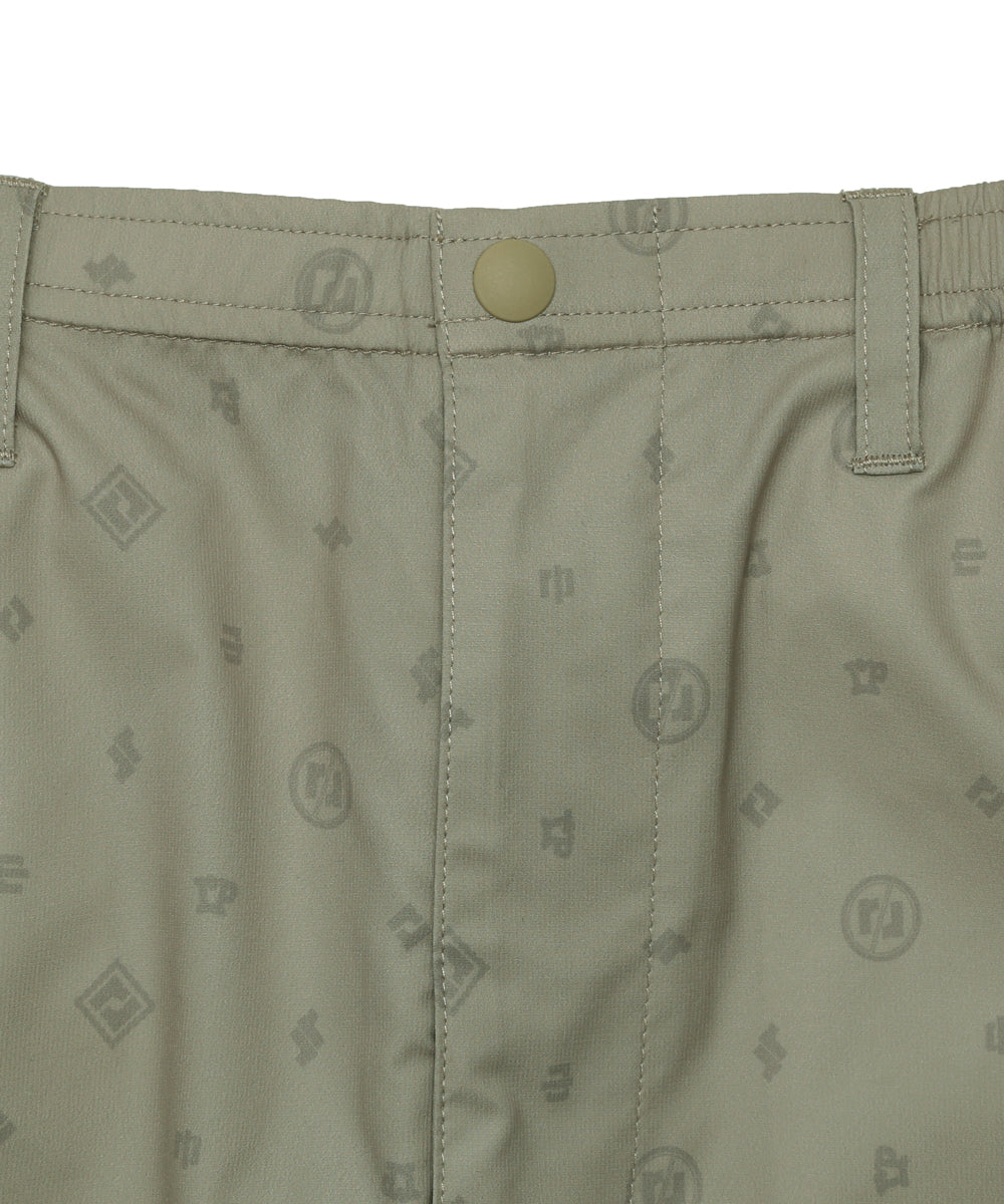 PRINT STRETCH SHORT PANTS