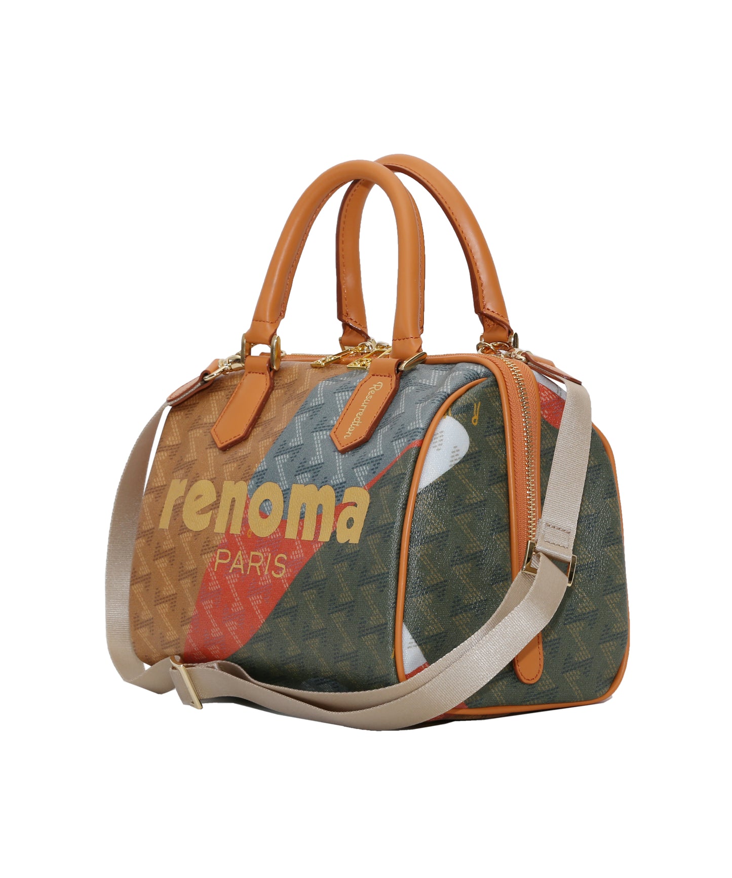 MINI BOSTON BAG Resurrection アドウェナミニ × renoma